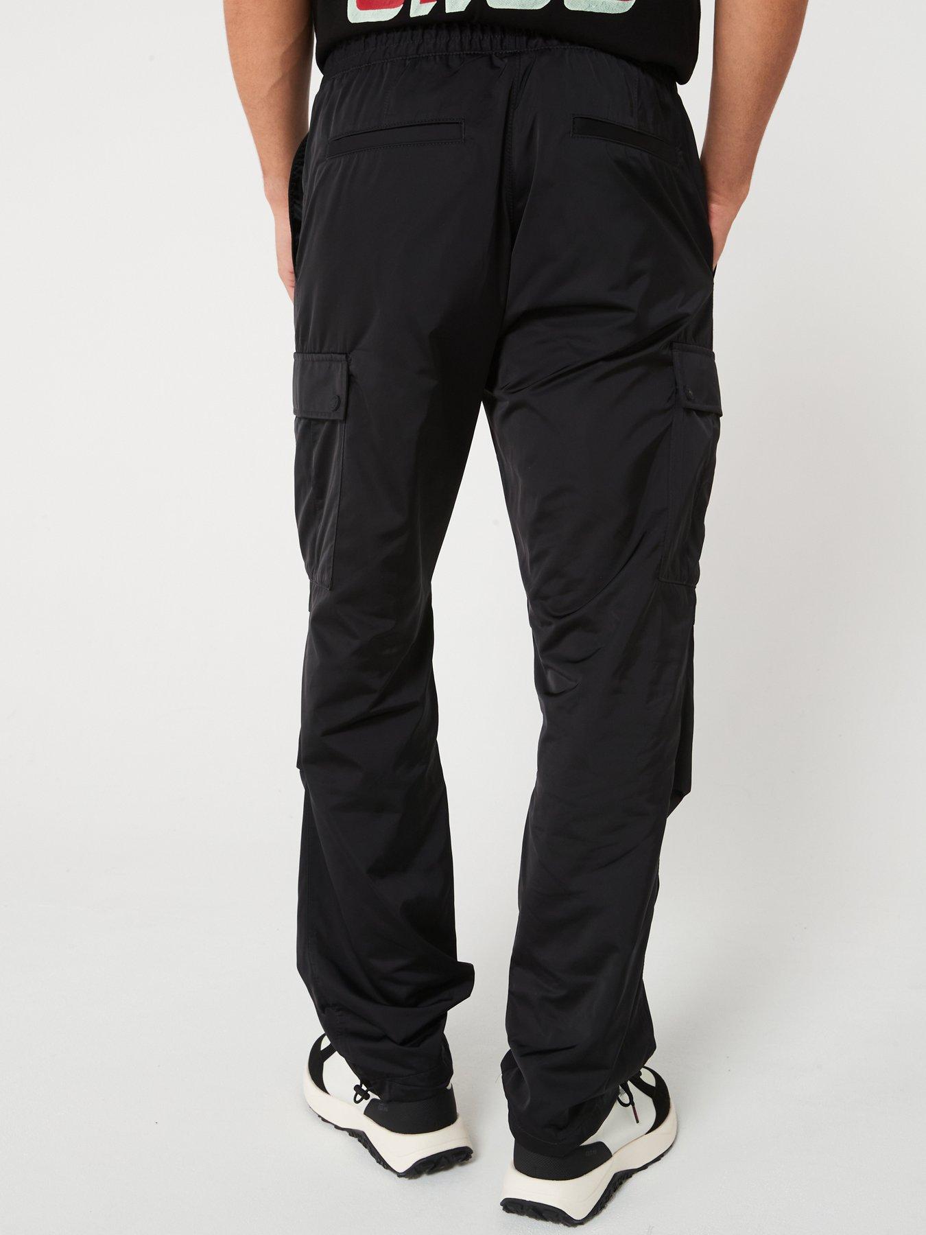 hugo-x-rbnbspguno243nbspnylon-cargo-pants-blackstillFront