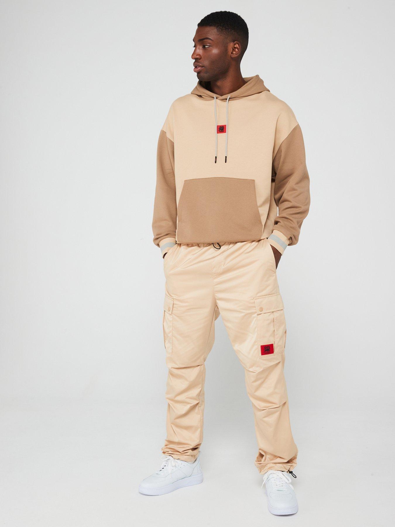 hugo-x-rbnbspguno243nbspnylon-cargo-pants-beige