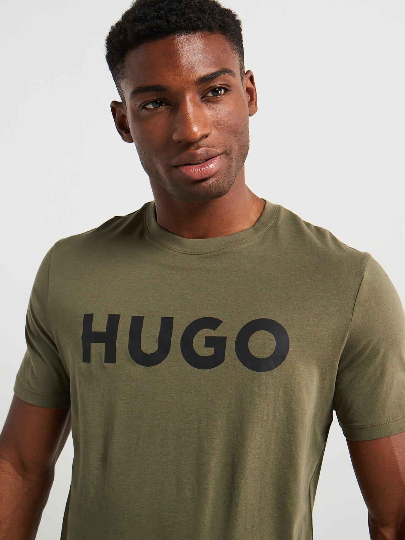 hugo-hugo-dulivio-chest-logo-regular-fit-t-shirt-khakioutfit