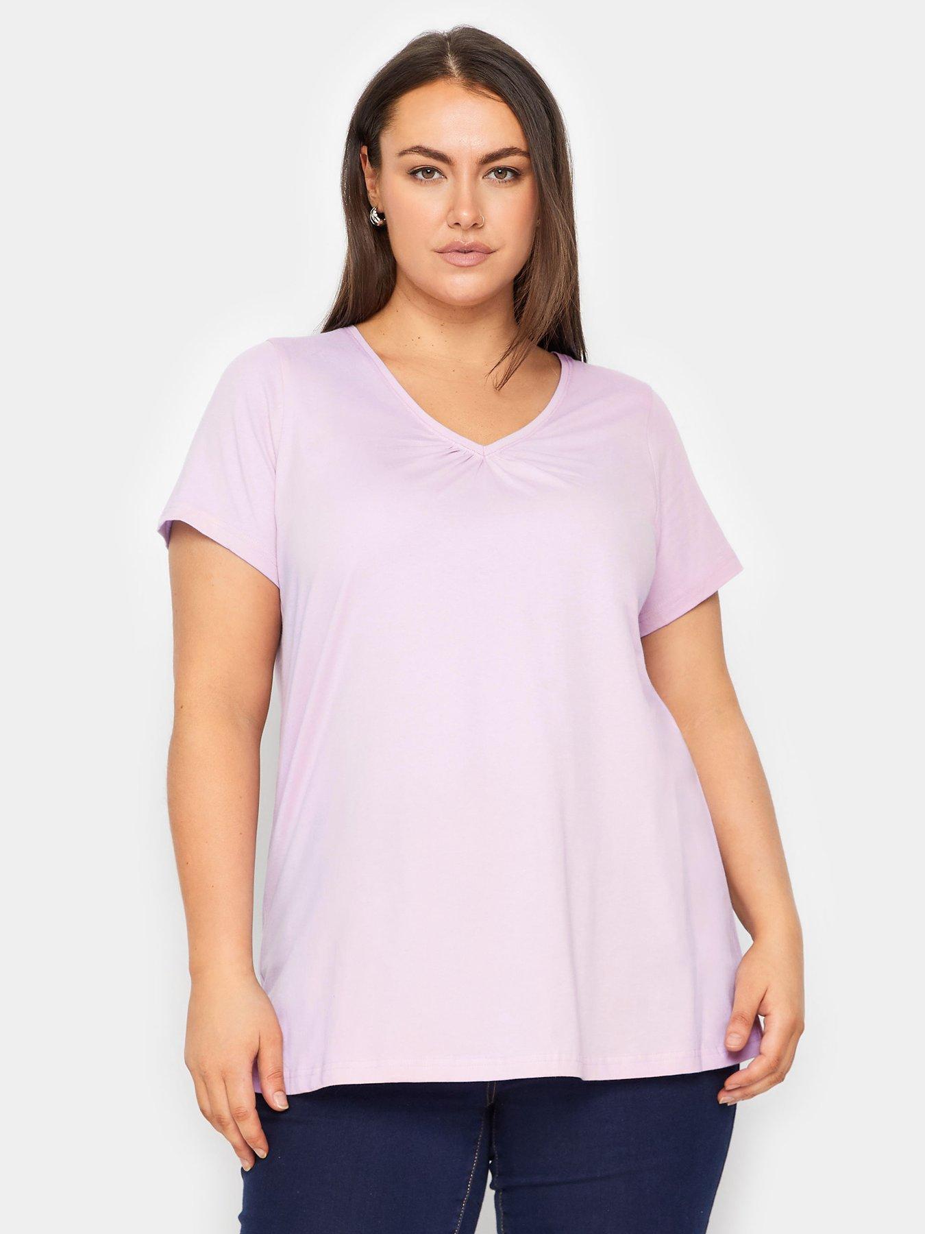 evans-v-neck-t-shirt-purplefront