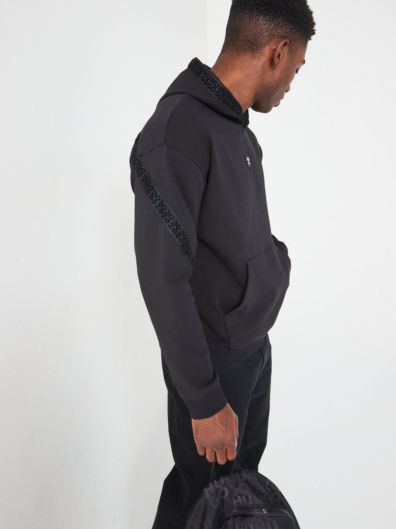 hugo-hugo-dagarito-stacked-logo-tape-relaxed-fit-overhead-hoodie-blackdetail