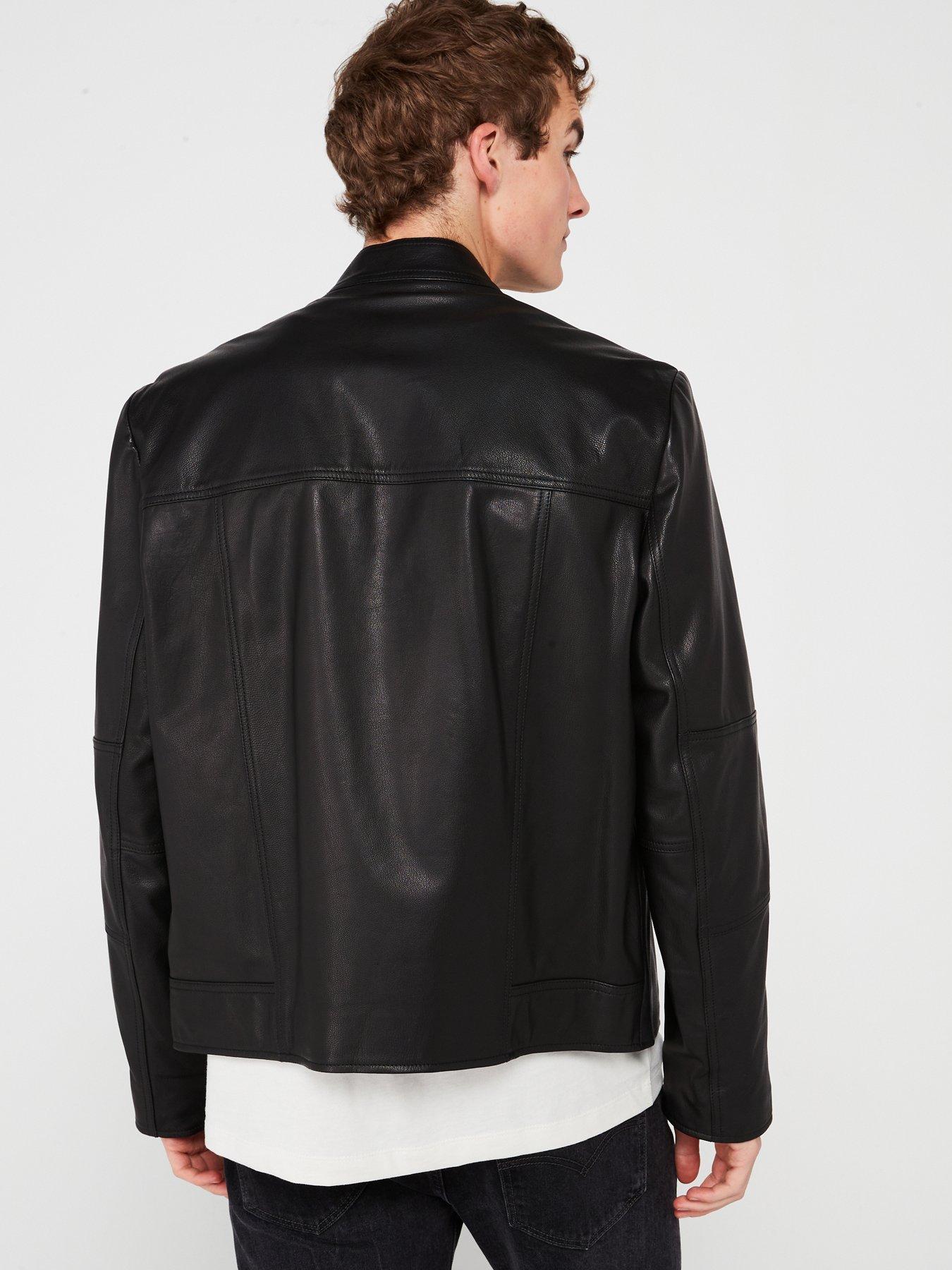 hugo-hugo-lokis-3-leather-biker-jacket-blackstillFront