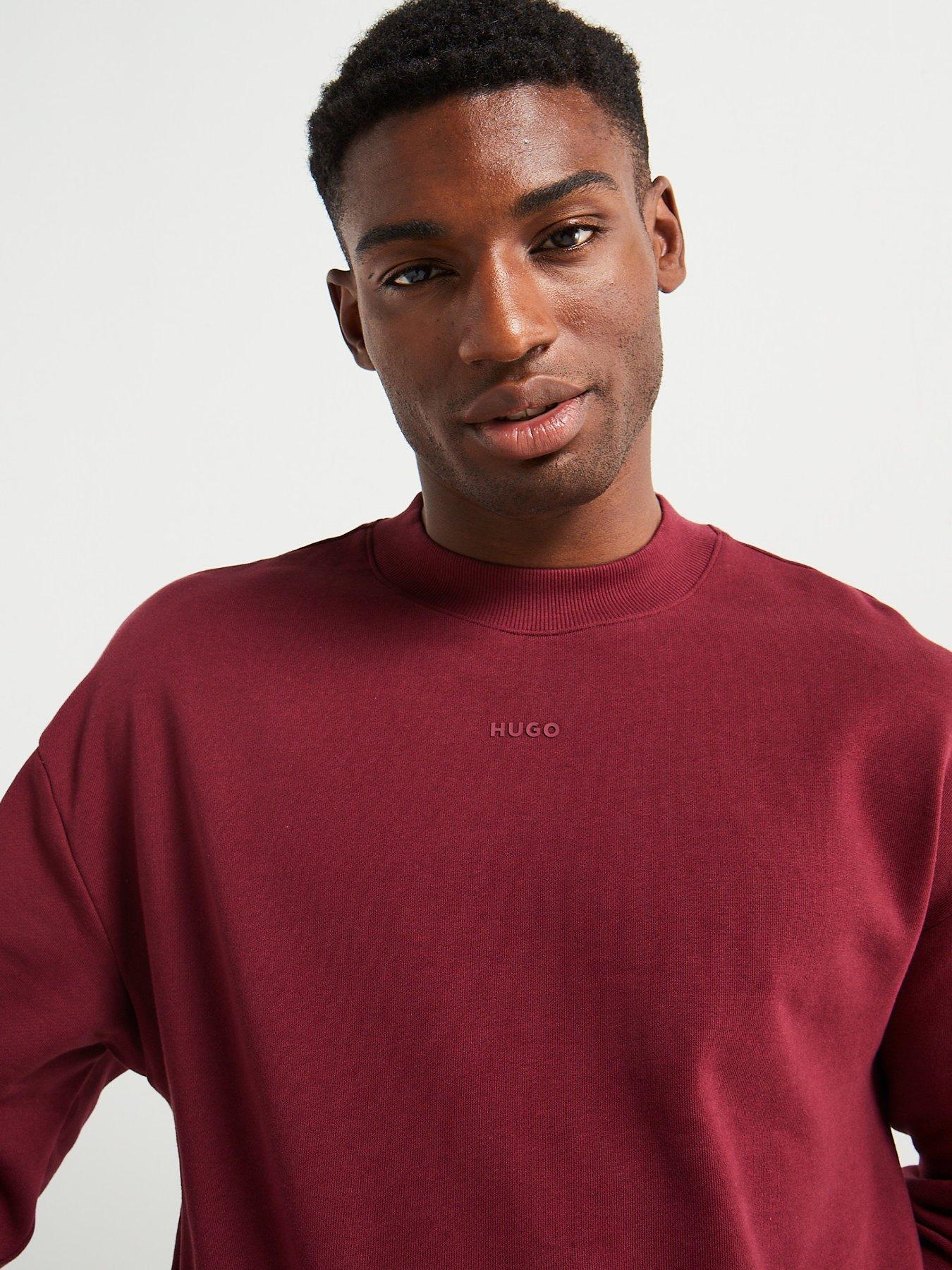 hugo-hugo-dapocrew-centre-logo-relaxed-fit-crew-sweat-dark-redoutfit