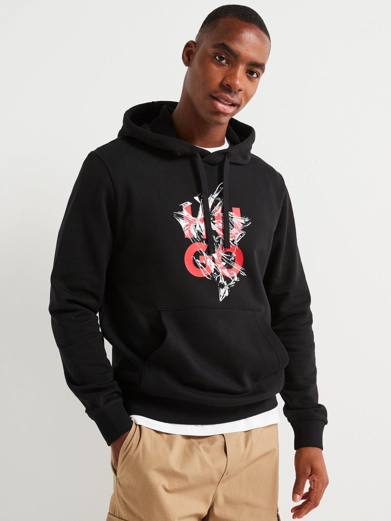 hugo-hugo-daltorreson-glass-print-regular-fit-overhead-hoodie-black