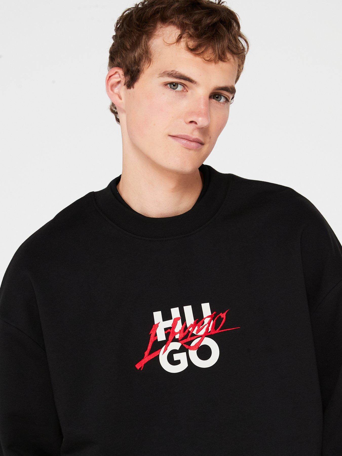 hugo-dlogonty-gothic-stacked-relaxed-fit-crew-sweat-blackoutfit