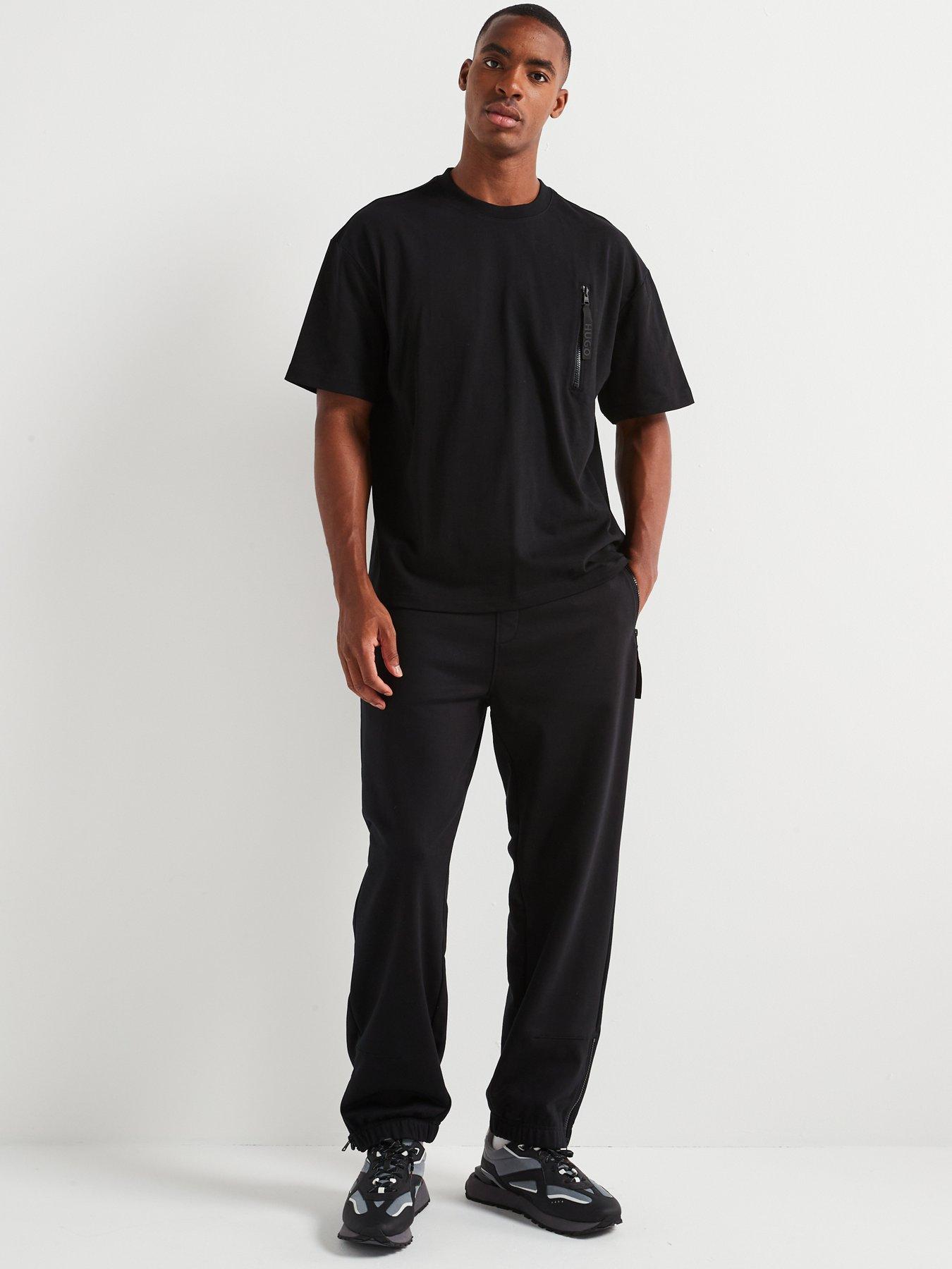 hugo-detechtros-zip-detail-relaxed-fit-jersey-trousers-blackback