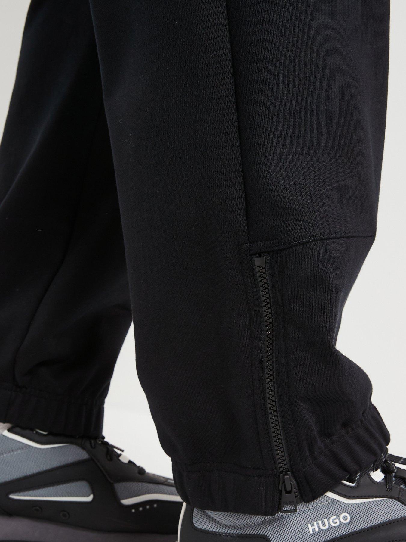 hugo-detechtros-zip-detail-relaxed-fit-jersey-trousers-blackoutfit