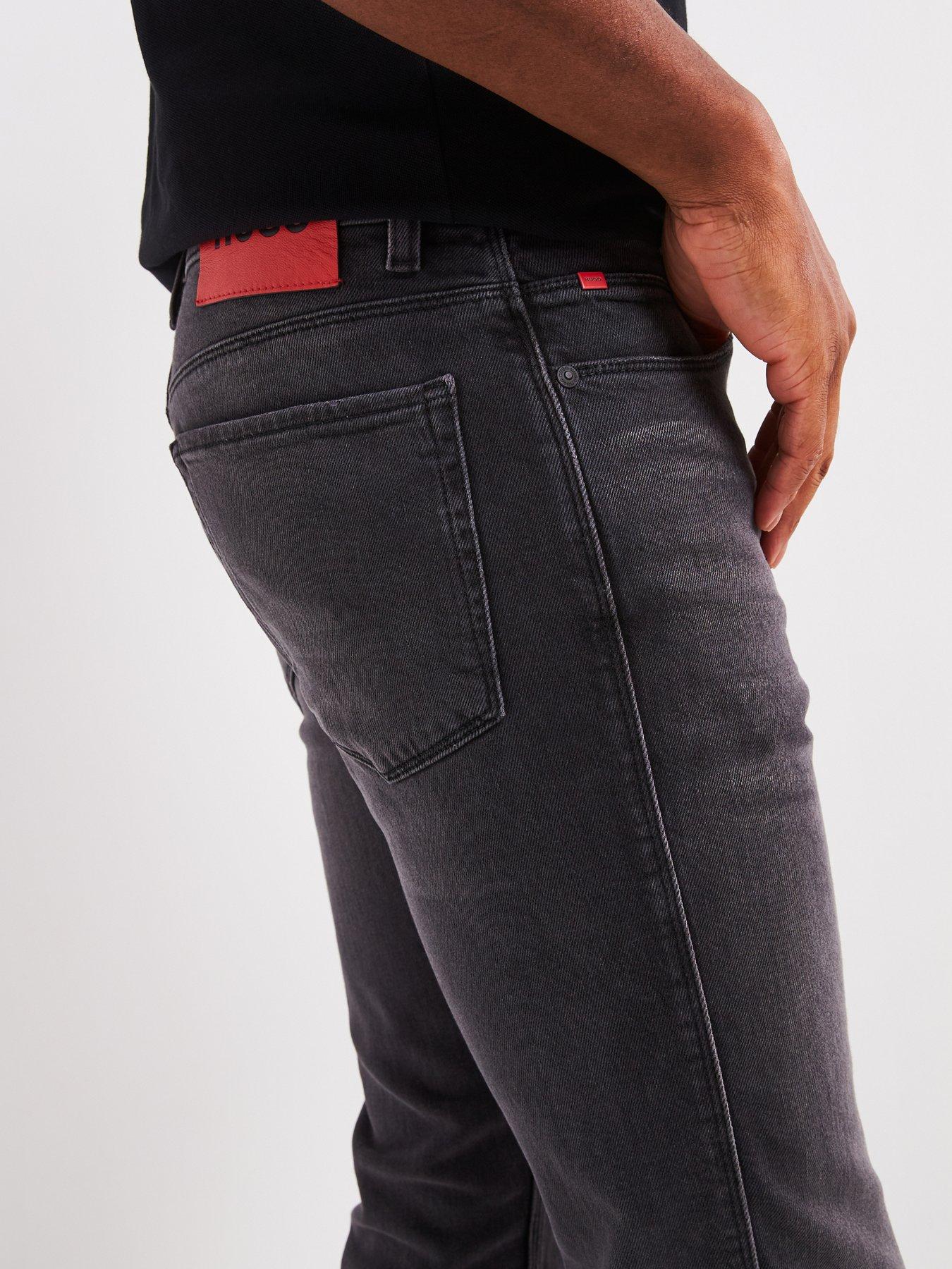 Image 4 of 4 of HUGO 708 Slim Fit Jeans - Grey