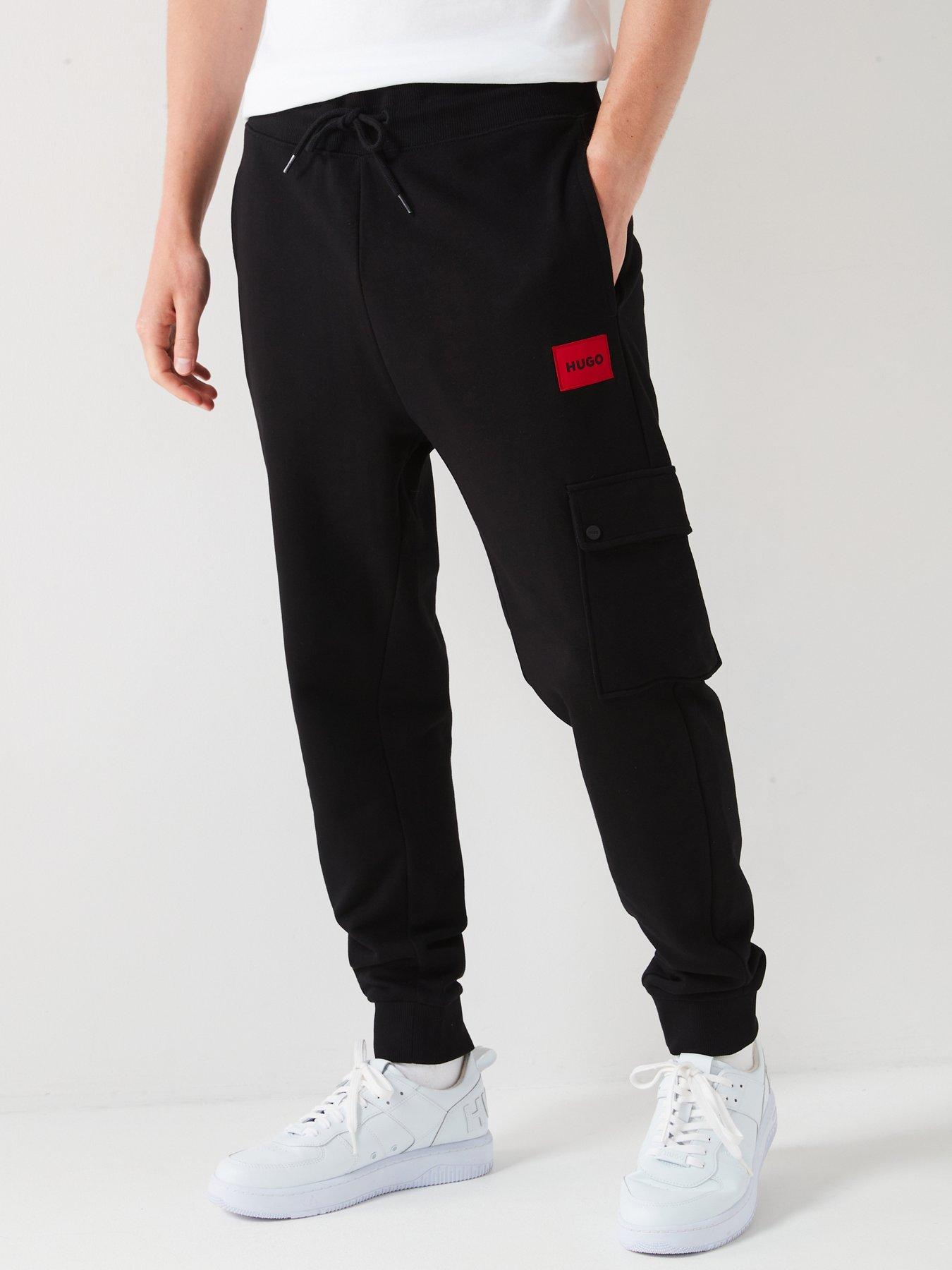 hugo-hugo-dwellrom-relaxed-fit-jersey-cargo-pants-black