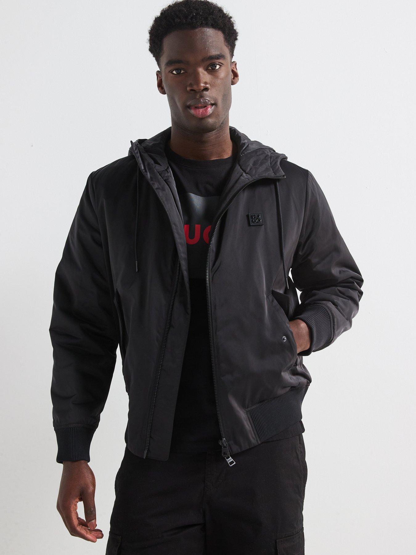 hugo-hugo-bernando2441-hooded-nylon-bomber-jacket-black