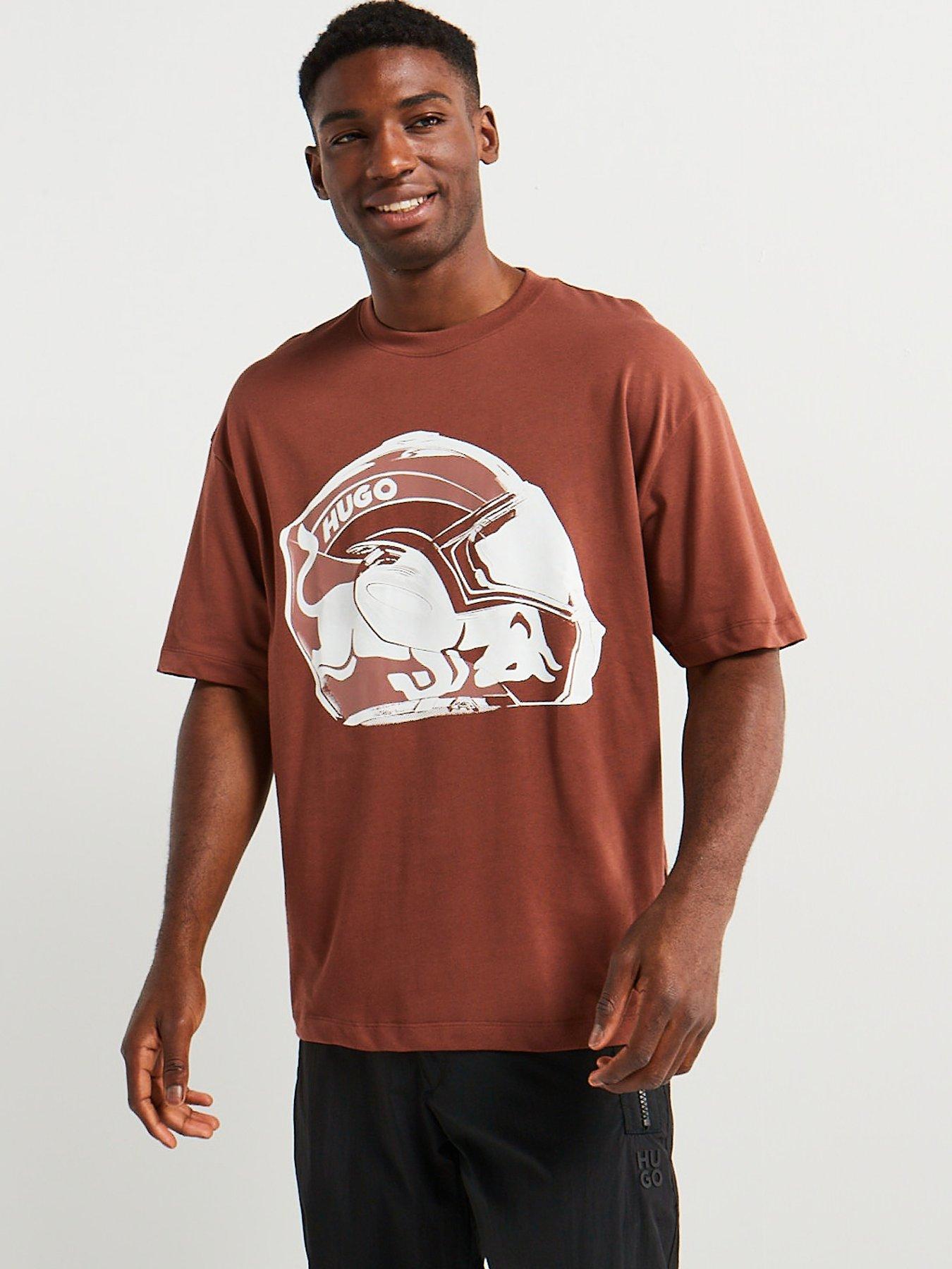 hugo-x-rbnbspditnbsphelmet-oversized-fit-t-shirt-brown