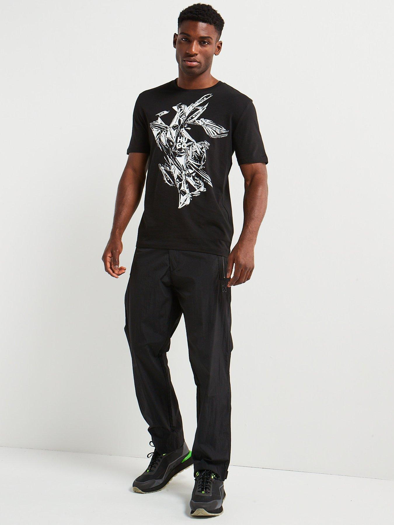 hugo-hugo-diakromio-regular-fit-glass-print-t-shirt-blackback