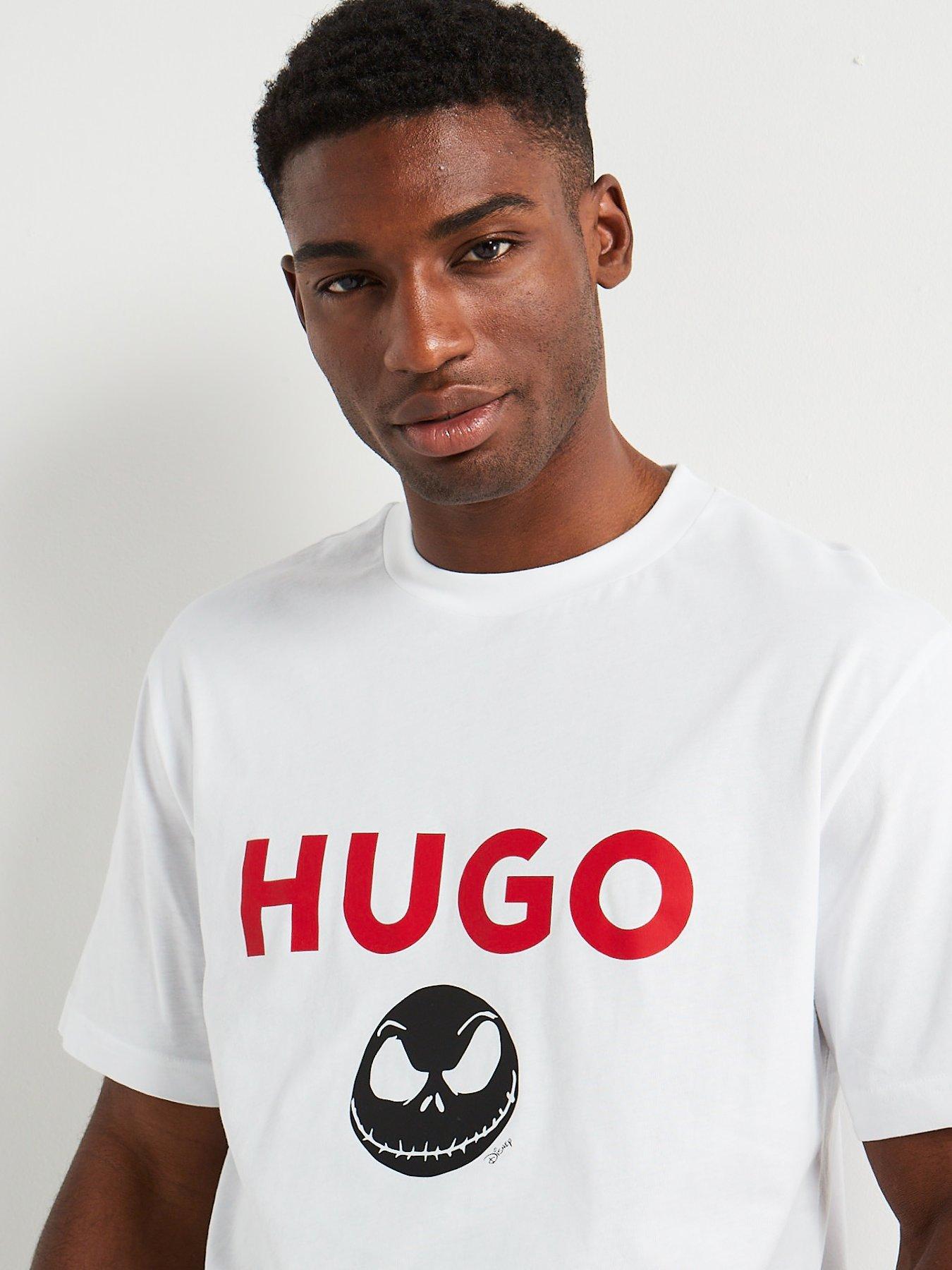 hugo-dightmare-nbc-skull-logo-relaxed-fit-t-shirt-whiteoutfit