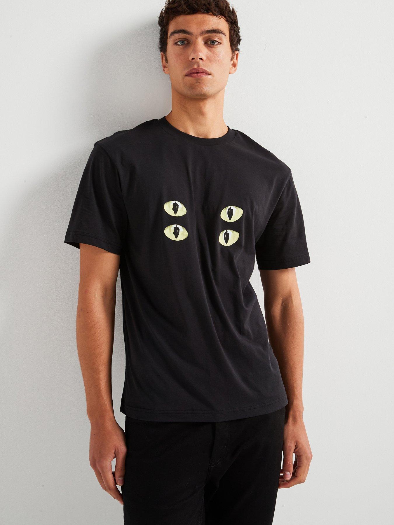 hugo-hugo-dombreo-cats-eyes-relaxed-fit-t-shirt-black