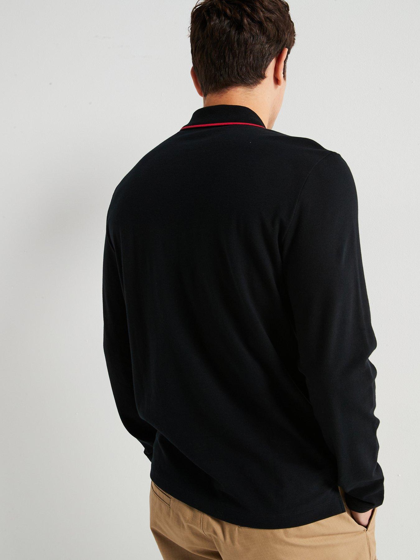 hugo-hugo-derriko-regular-fit-long-sleeve-polo-shirt-blackstillFront