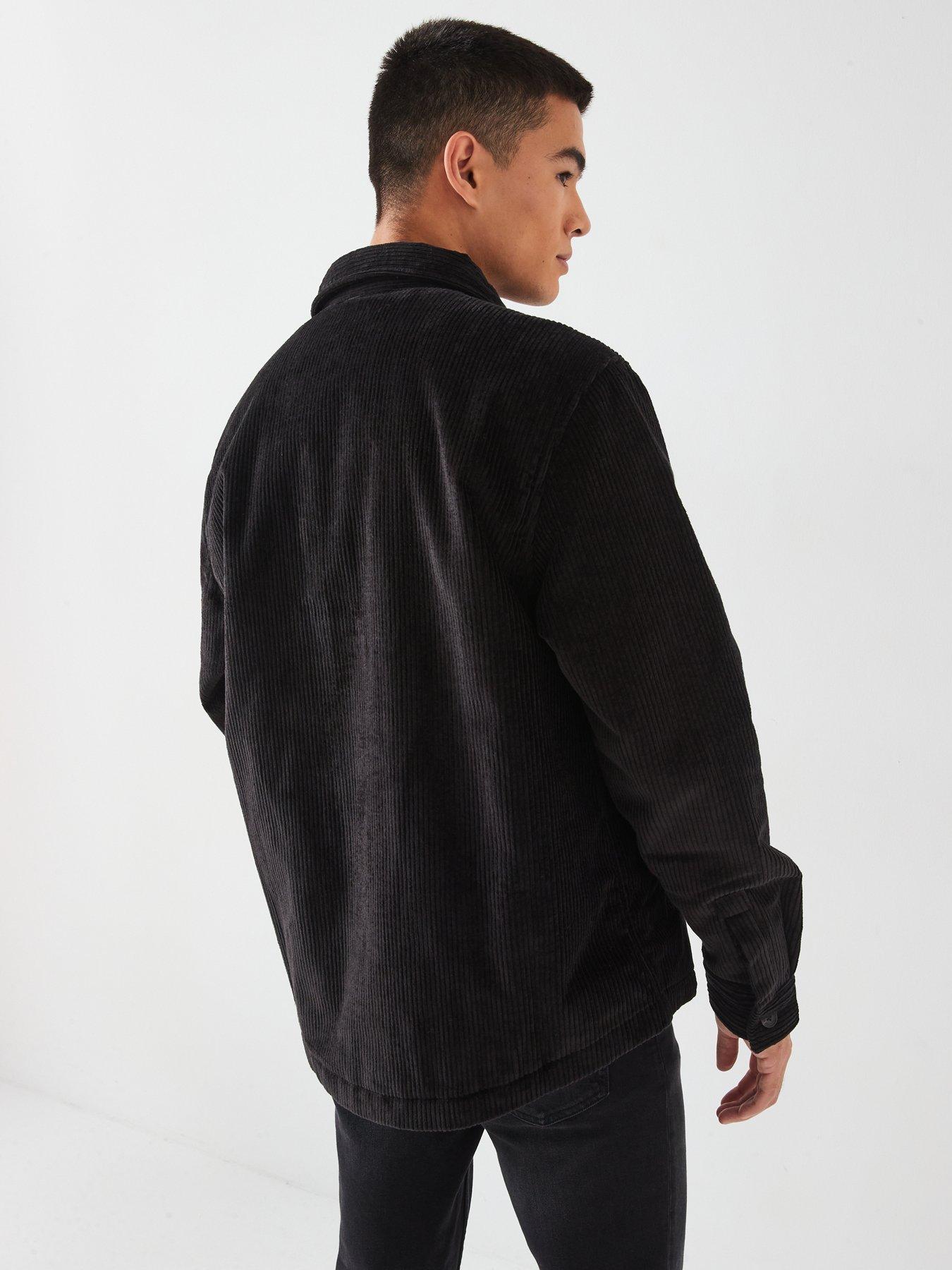 hugo-egriso-oversize-cord-overshirt-blackstillFront