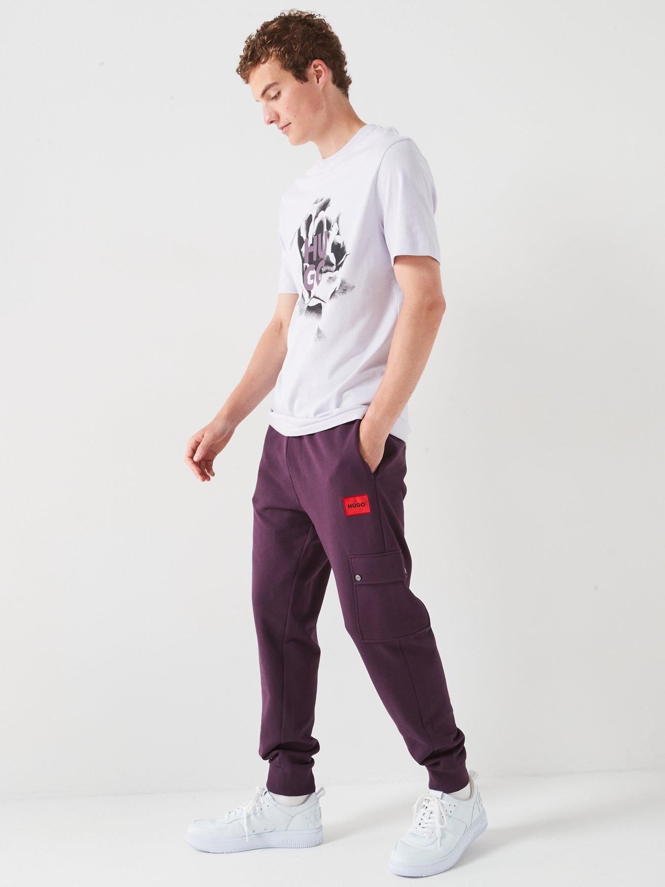 hugo-hugo-dwellrom-relaxed-fit-jersey-cargo-pants-purpledetail