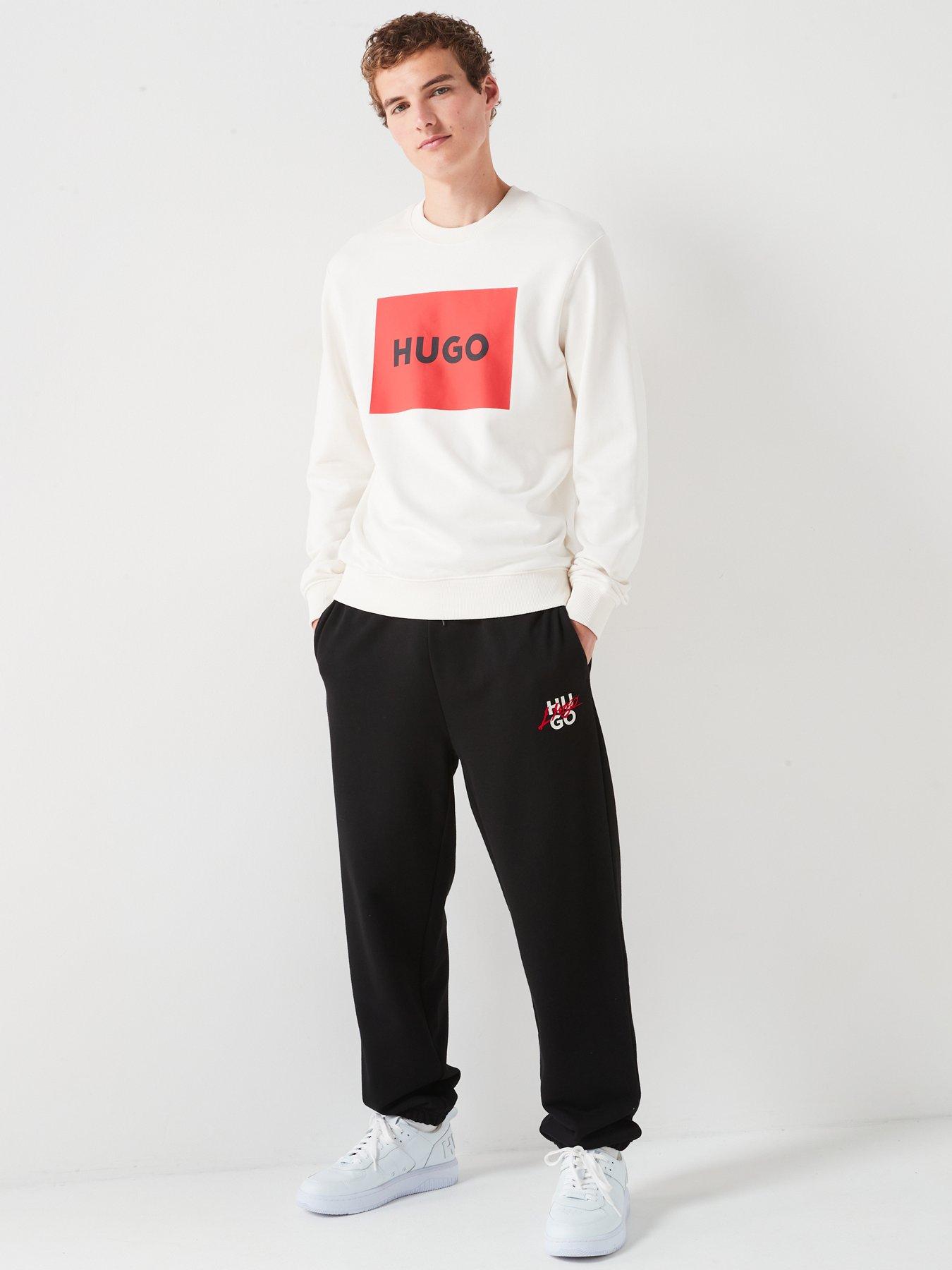 hugo-hugo-dlogopante-gothic-stacked-relaxed-fit-cuff-joggers-blackback