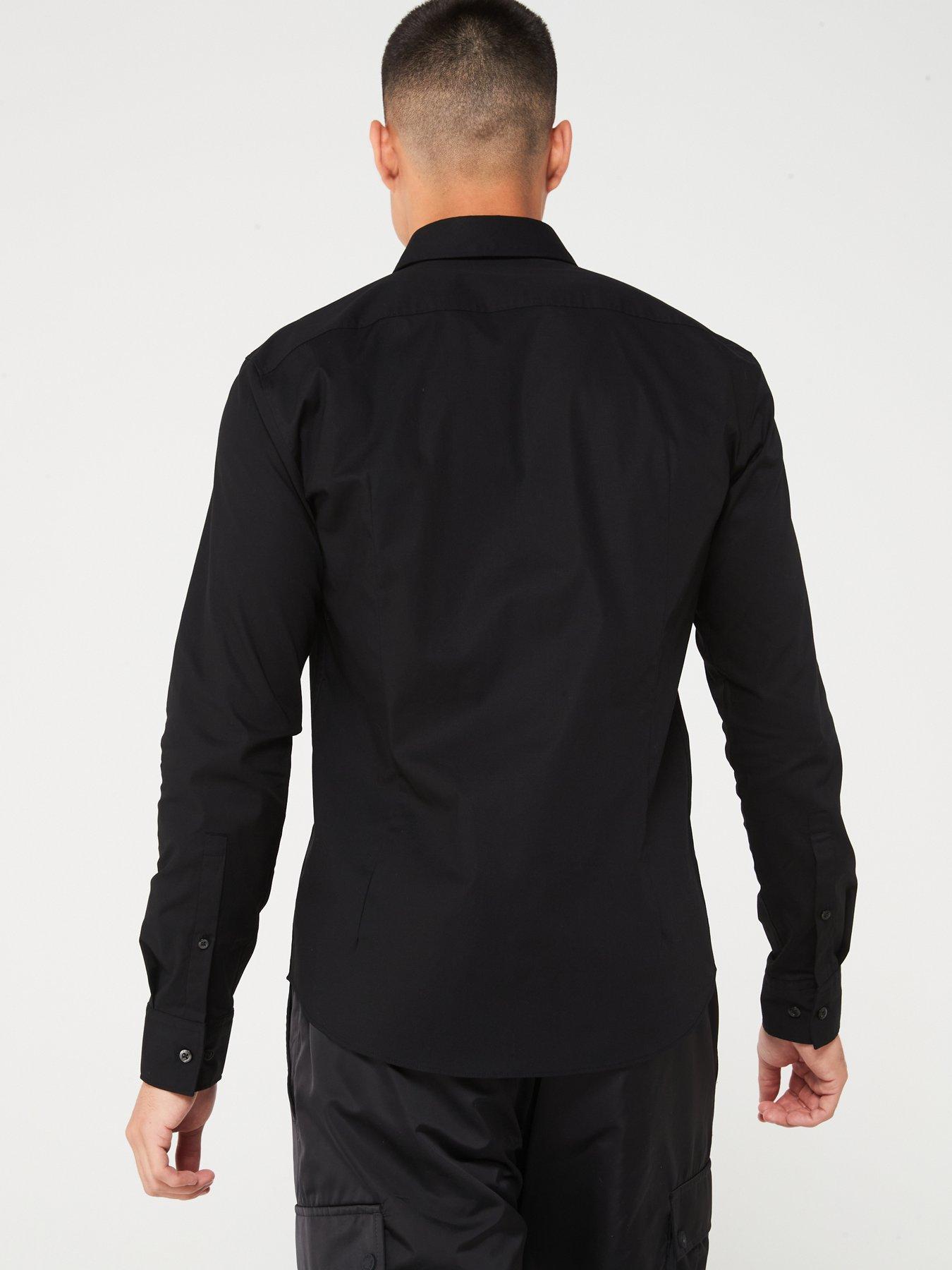 hugo-hugo-ermo-stecked-nikel-logo-slim-fit-long-sleeve-shirt-blackstillFront