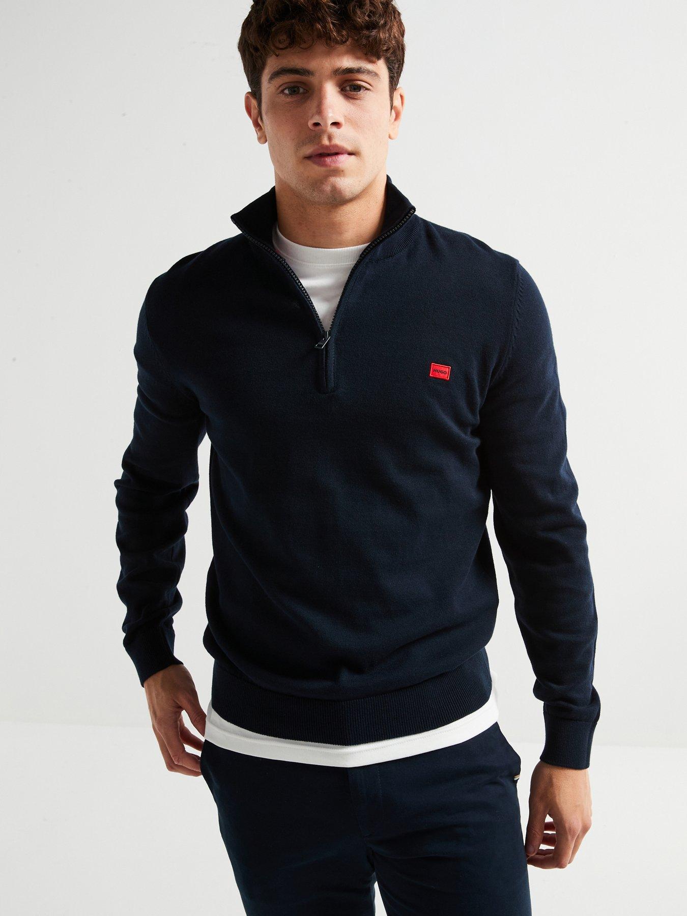 hugo-hugo-san-quintus-c-regular-fit-14-zip-knitted-jumper-navy