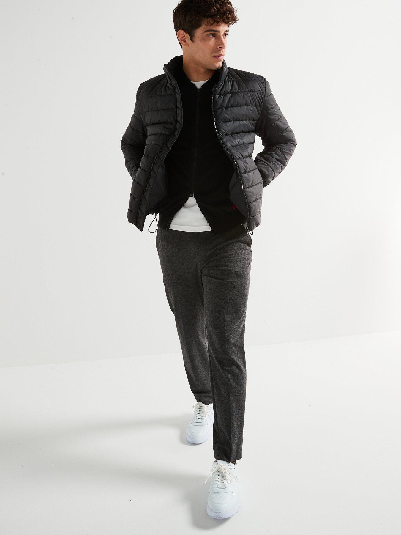 hugo-san-jaque-c-regular-fit-knitted-bomber-jacket-blackdetail