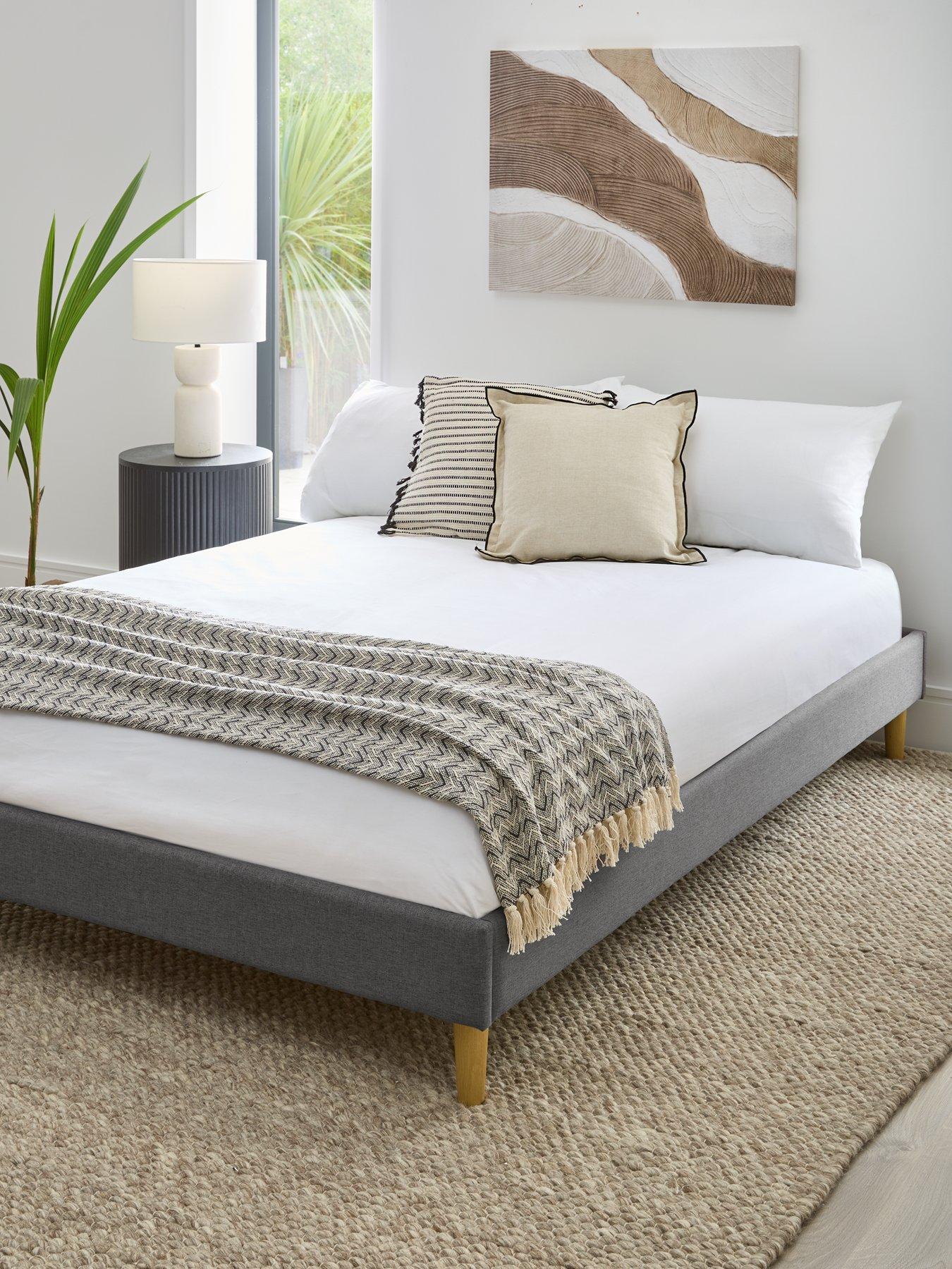 The Very Collection Prairie Platform Bed with Mattress Options - FSC® Certified