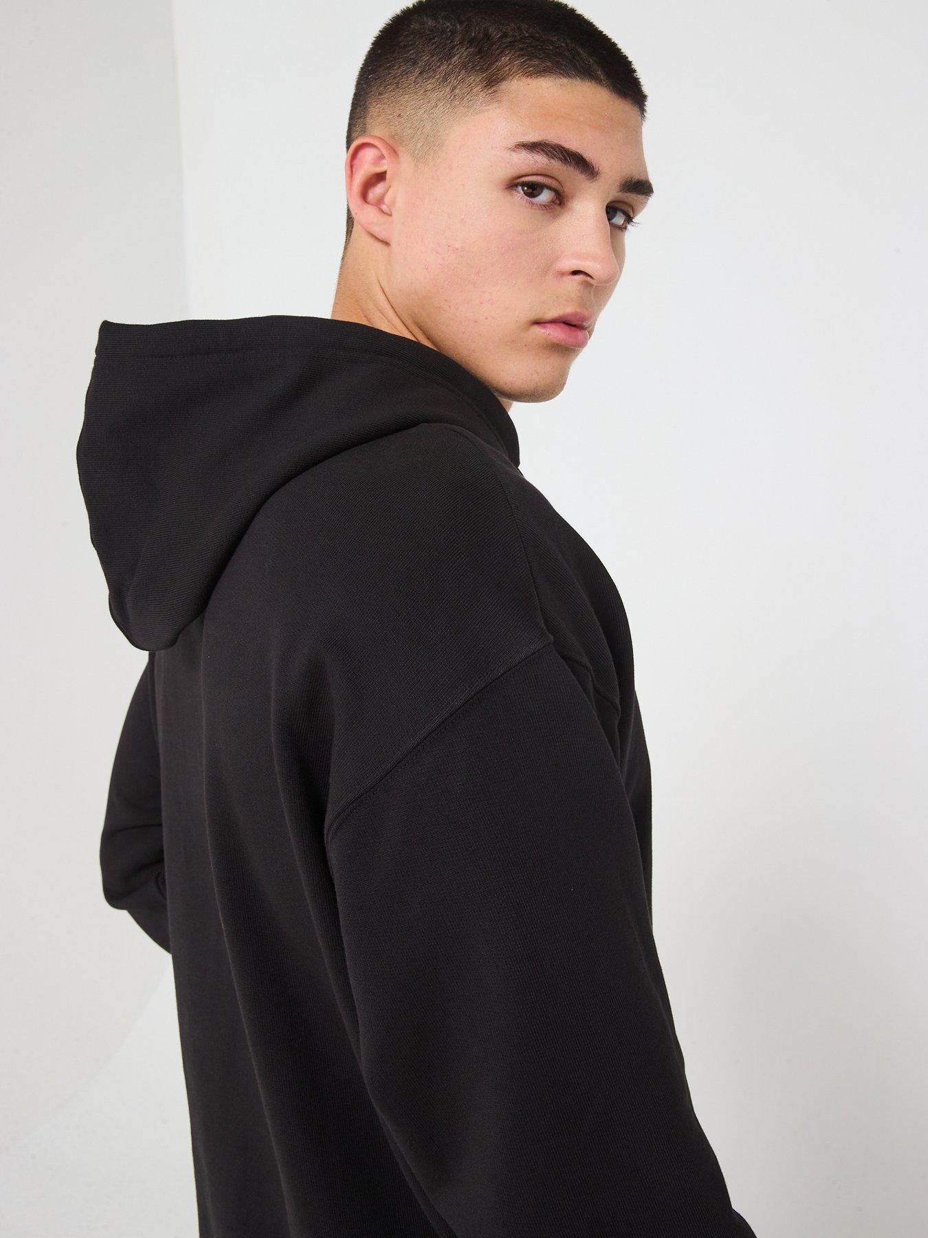 hugo-dugojellow-logo-relaxed-fit-overhead-hoodie-blackdetail