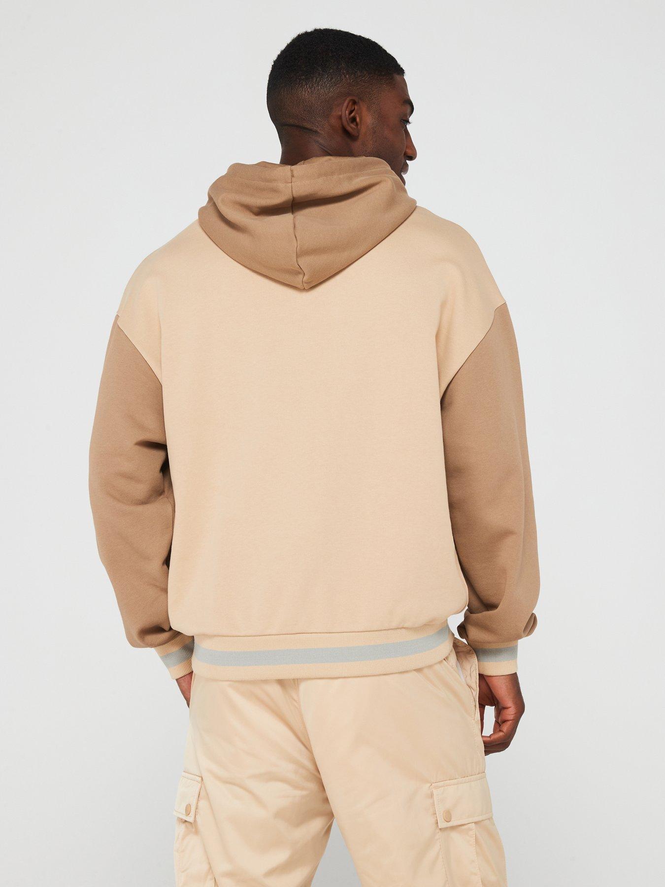 hugo-x-rbnbspdichecknbspcontrast-oversized-fit-overhead-hoodie-beigestillFront