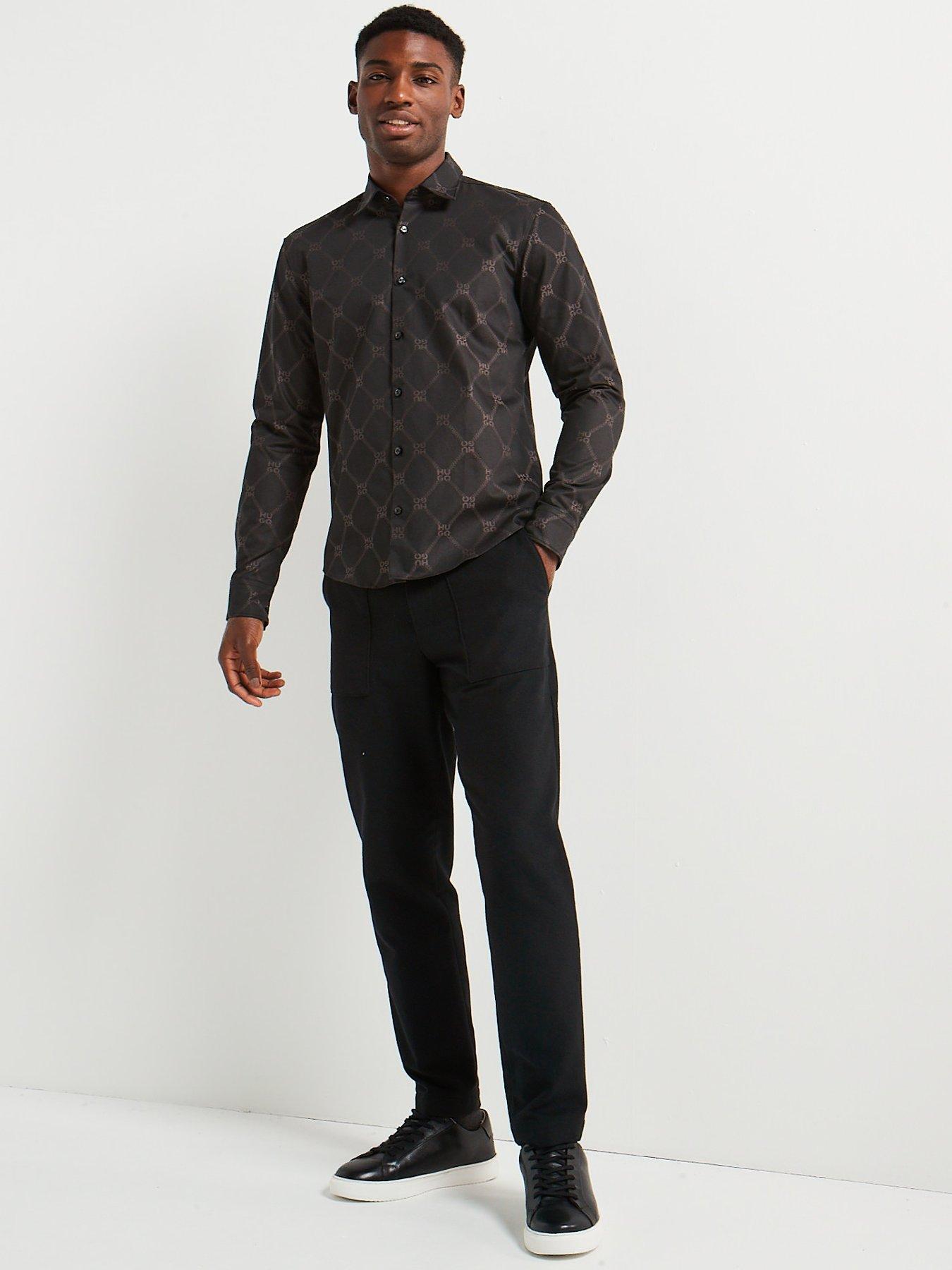 hugo-hugo-ermo-mono-chain-slim-fit-long-sleeve-shirt-blackback