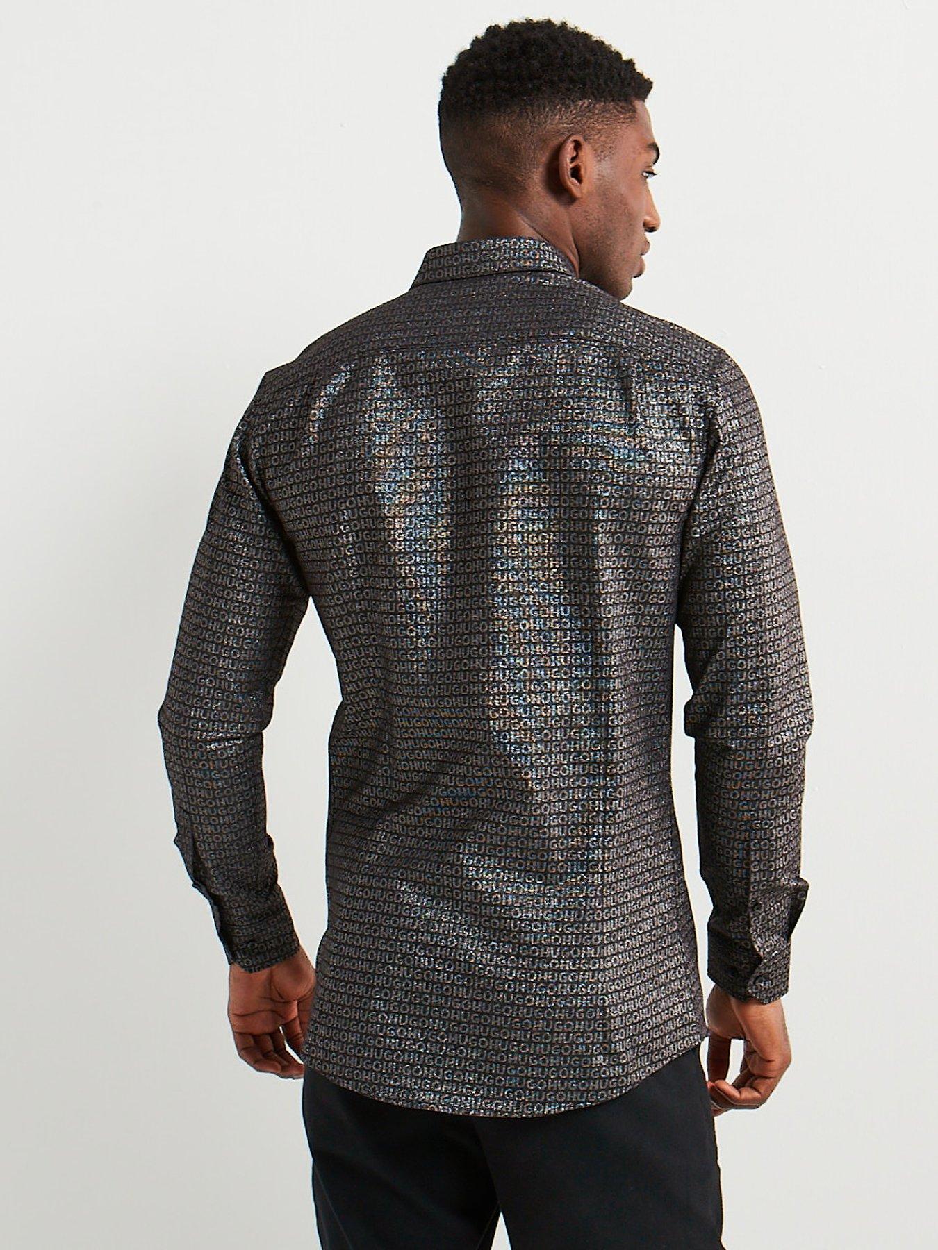 hugo-hugo-elisha02-slim-fit-metallic-all-over-print-long-sleeve-shirt-blackstillFront