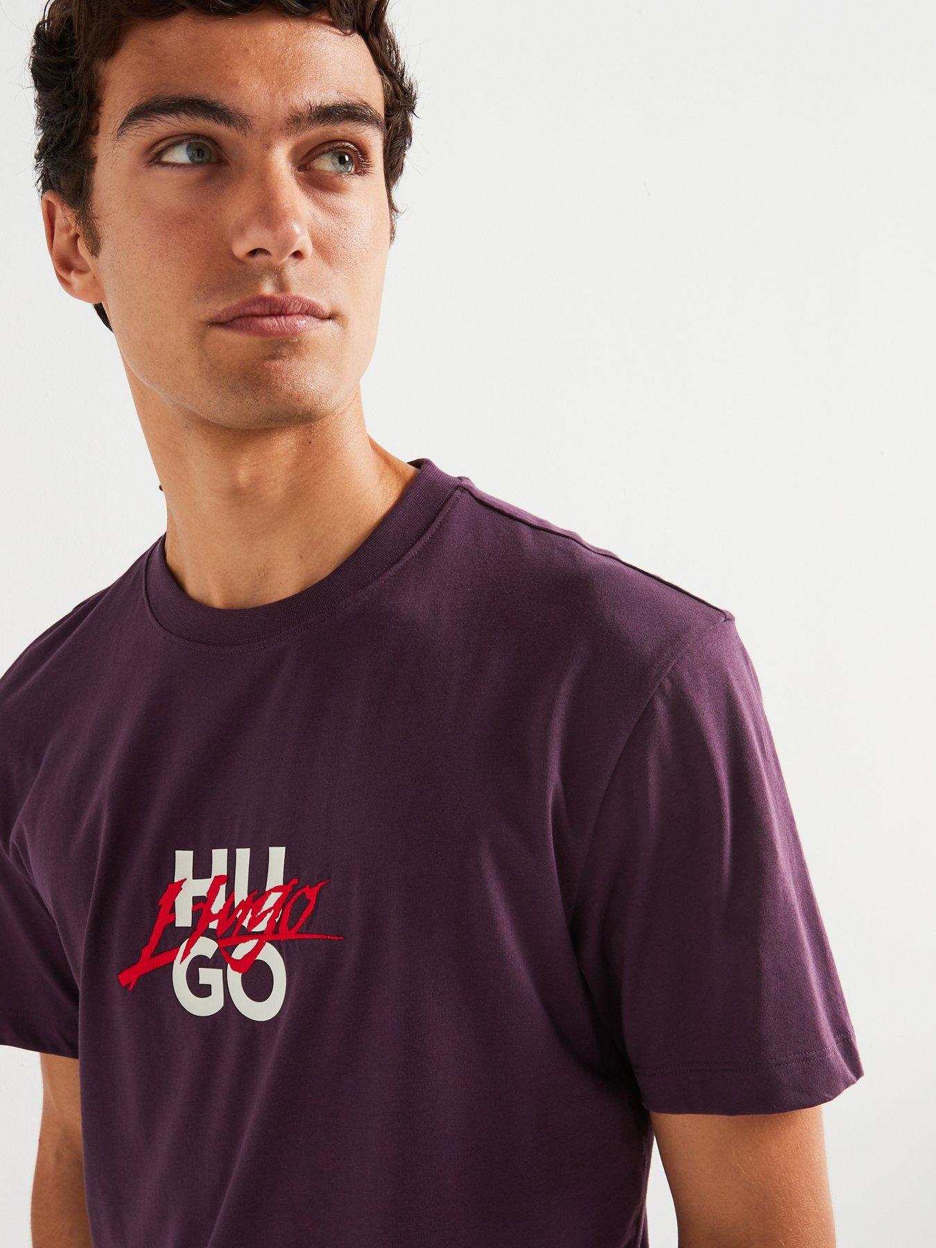 hugo-dlongny-gothic-stacked-logo-relaxed-fit-t-shirt-purpleoutfit