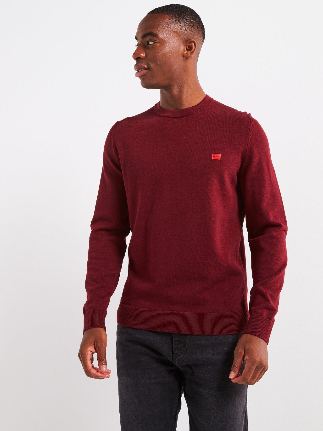 hugo-hugo-san-cassius-c1-relaxed-fit-knitted-jumper-dark-redfront