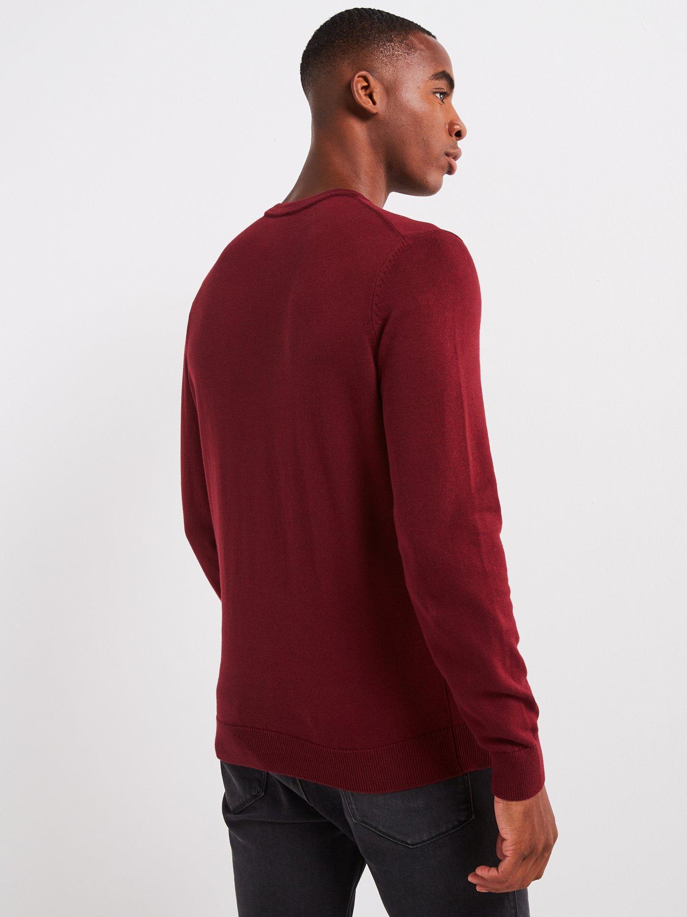 hugo-hugo-san-cassius-c1-relaxed-fit-knitted-jumper-dark-redstillFront