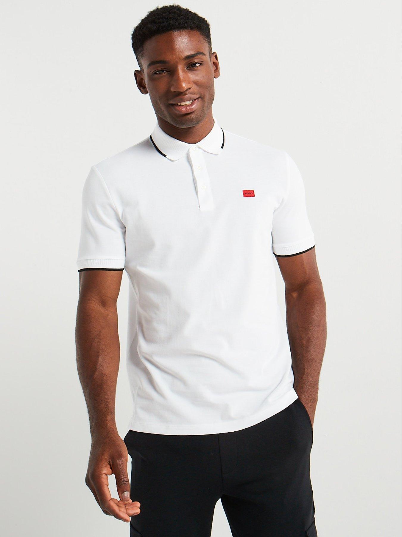 hugo-hugo-deresino232-slim-fit-short-sleeve-polo-shirt-white