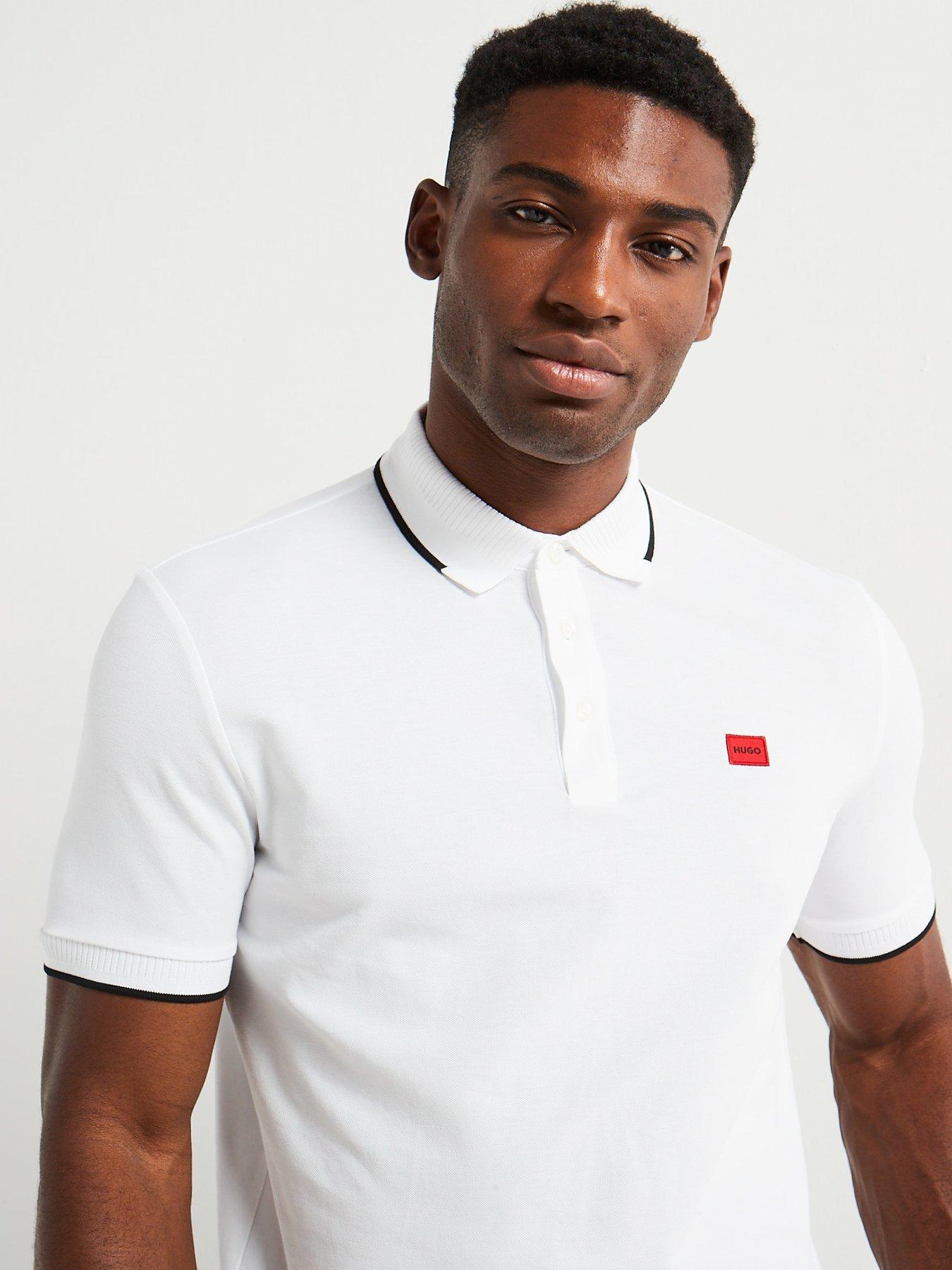 hugo-hugo-deresino232-slim-fit-short-sleeve-polo-shirt-whiteoutfit