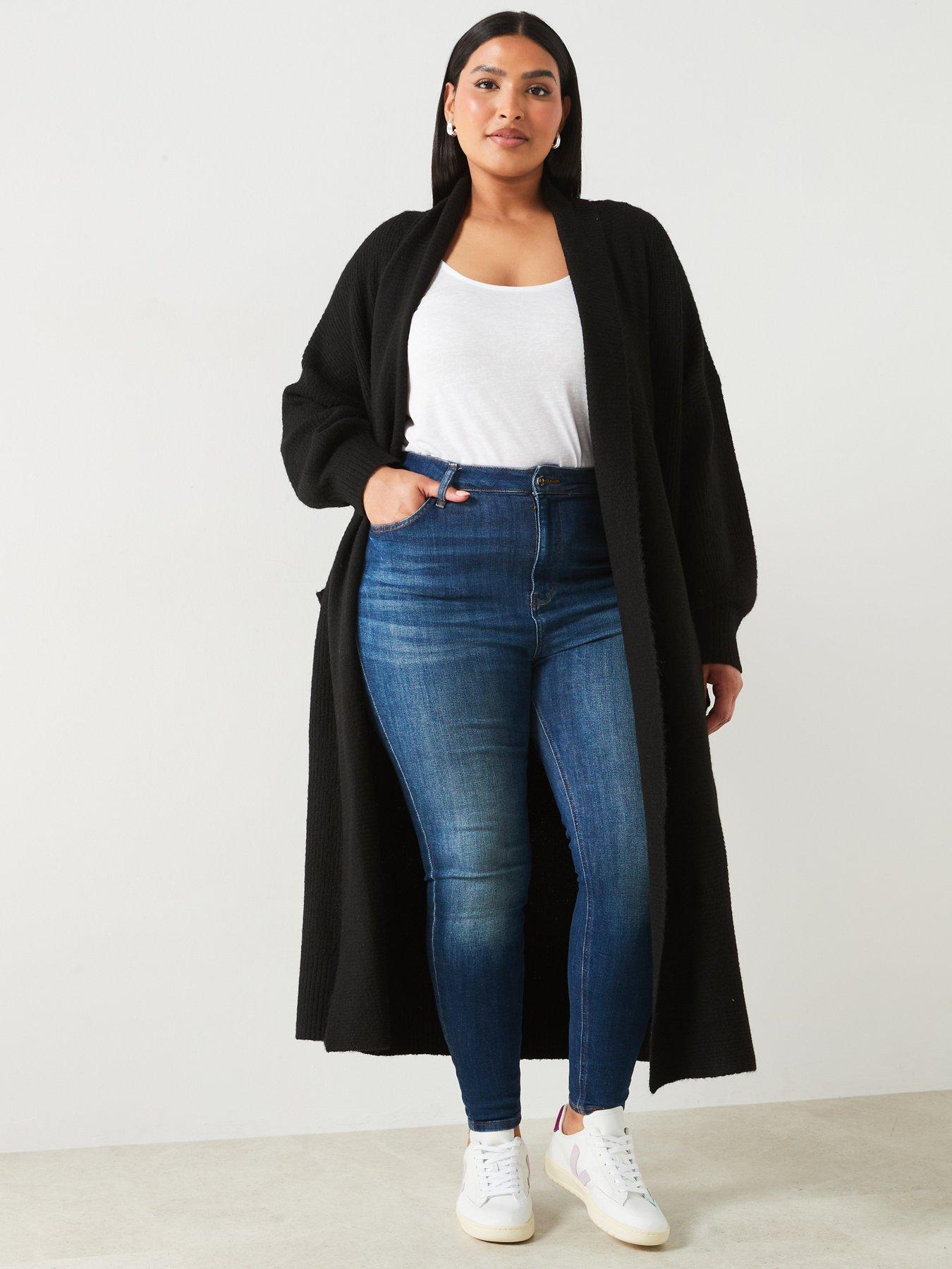 v-by-very-curve-edge-to-edge-maxi-cardigan-blackdetail