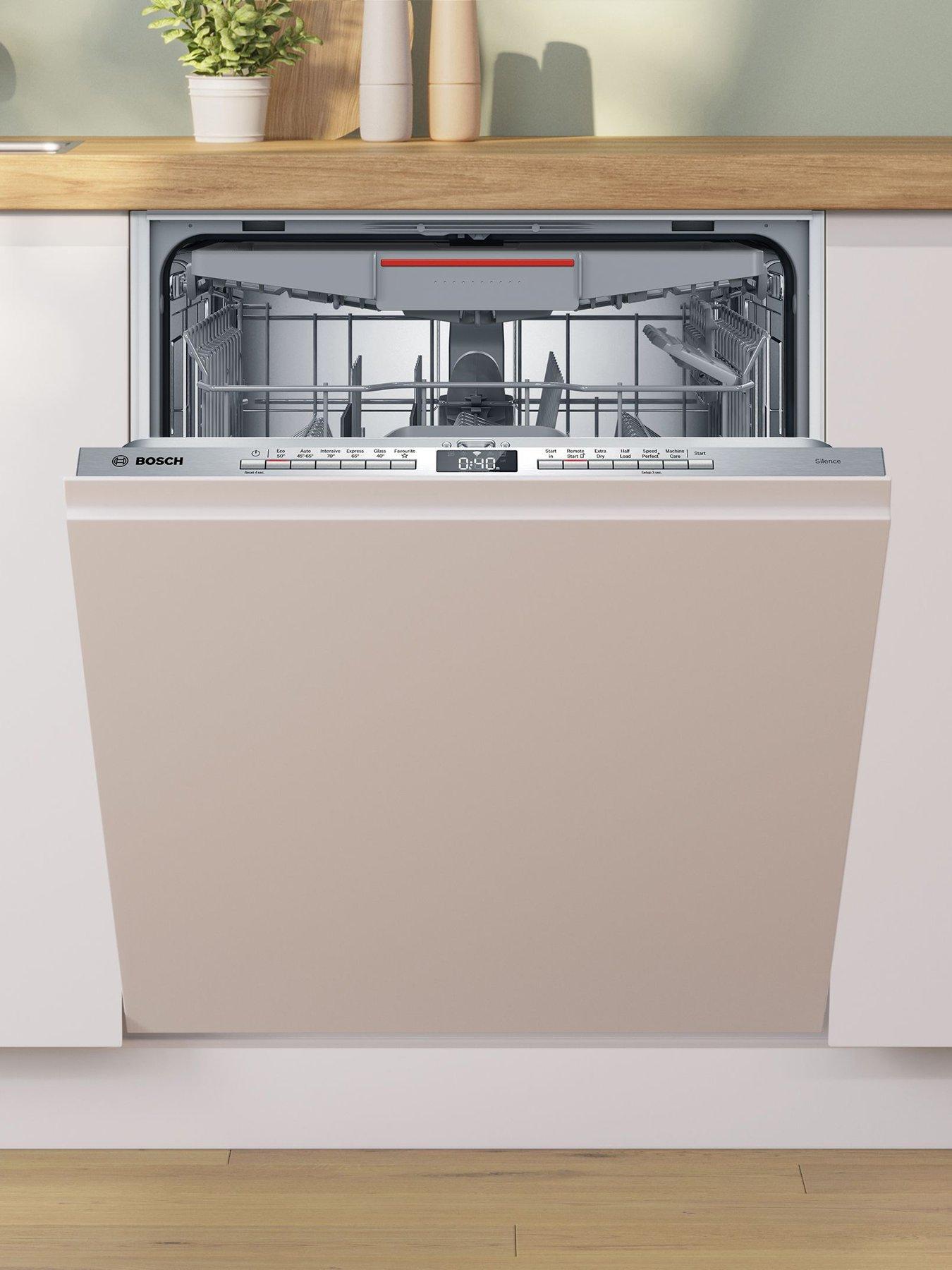 Image 3 of 7 of Bosch Series 4 SMV4HVX00G Fullsize, 14-Place Settings Integrated Dishwasher - 6 programmes, Vario Flex baskets, Vario Drawer, 5 options, Info Light, 46dB, 9L - Stainless Steel