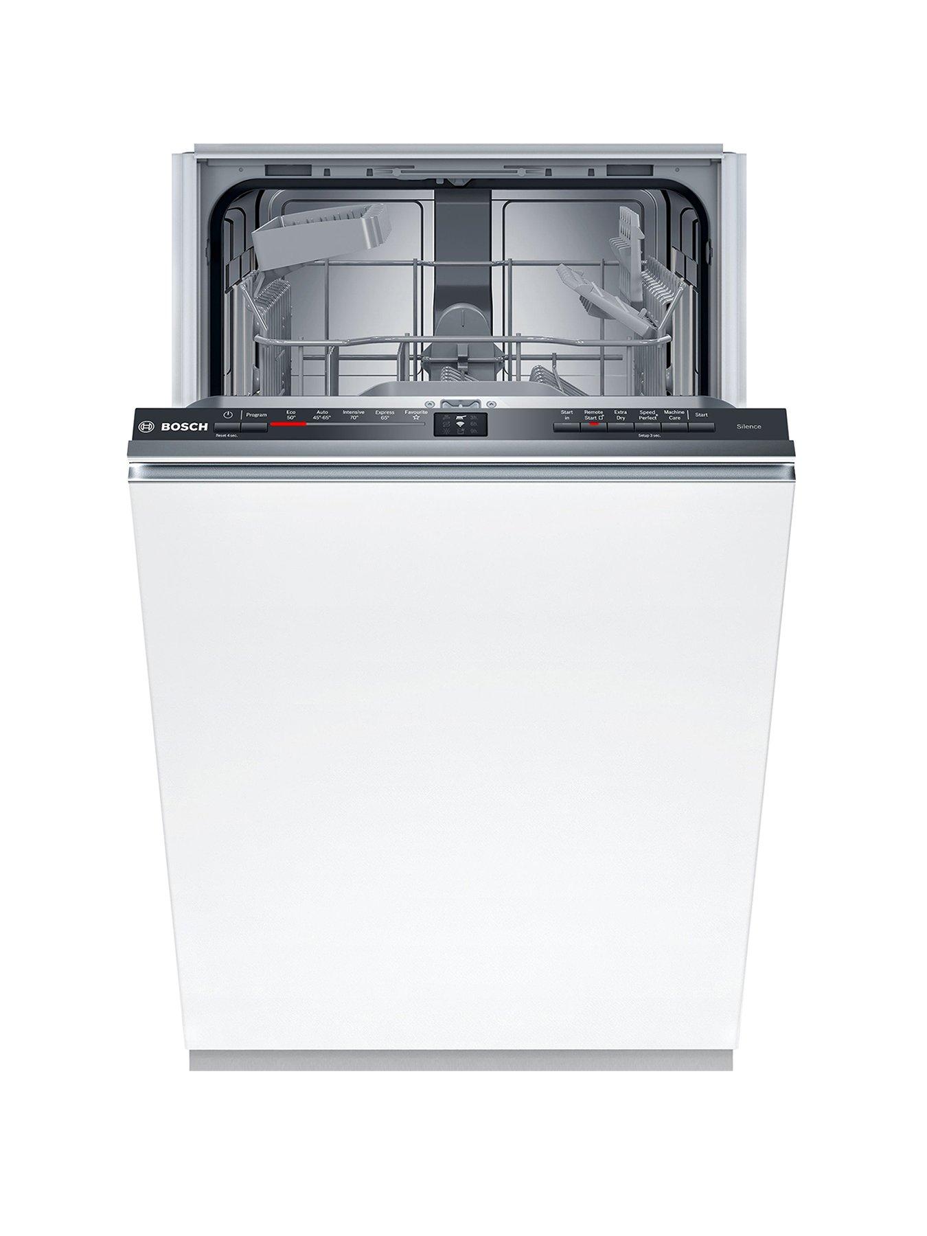 bosch-series-2-spv2hkx42g-45cm-widenbspslimline-10-place-settings-integrated-dishwasher-5-programmes-vario-baskets-4-options-info-light-369hr-time-delay-48db-89l-black