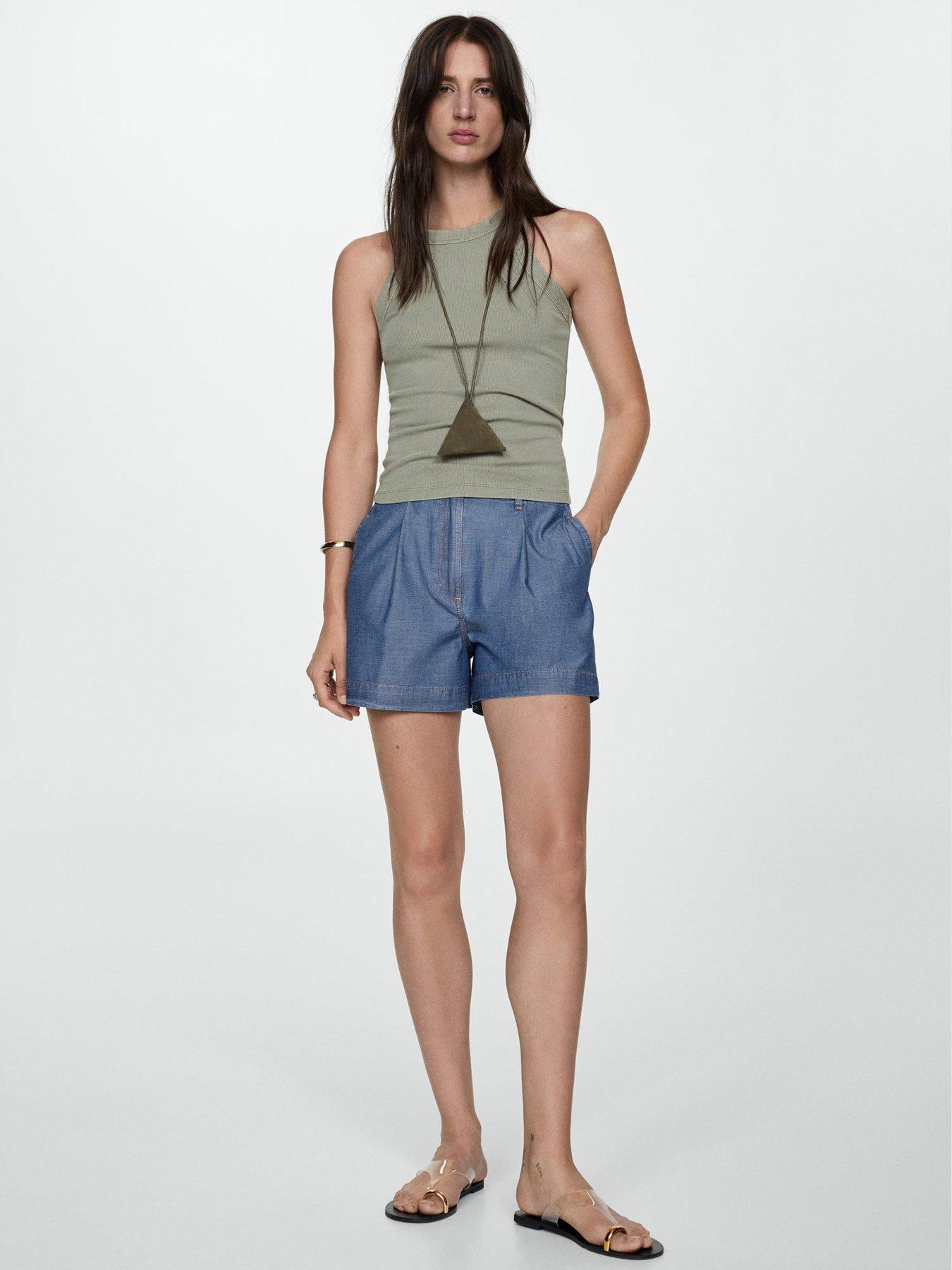 mango-denim-shorts-with-pleatsback