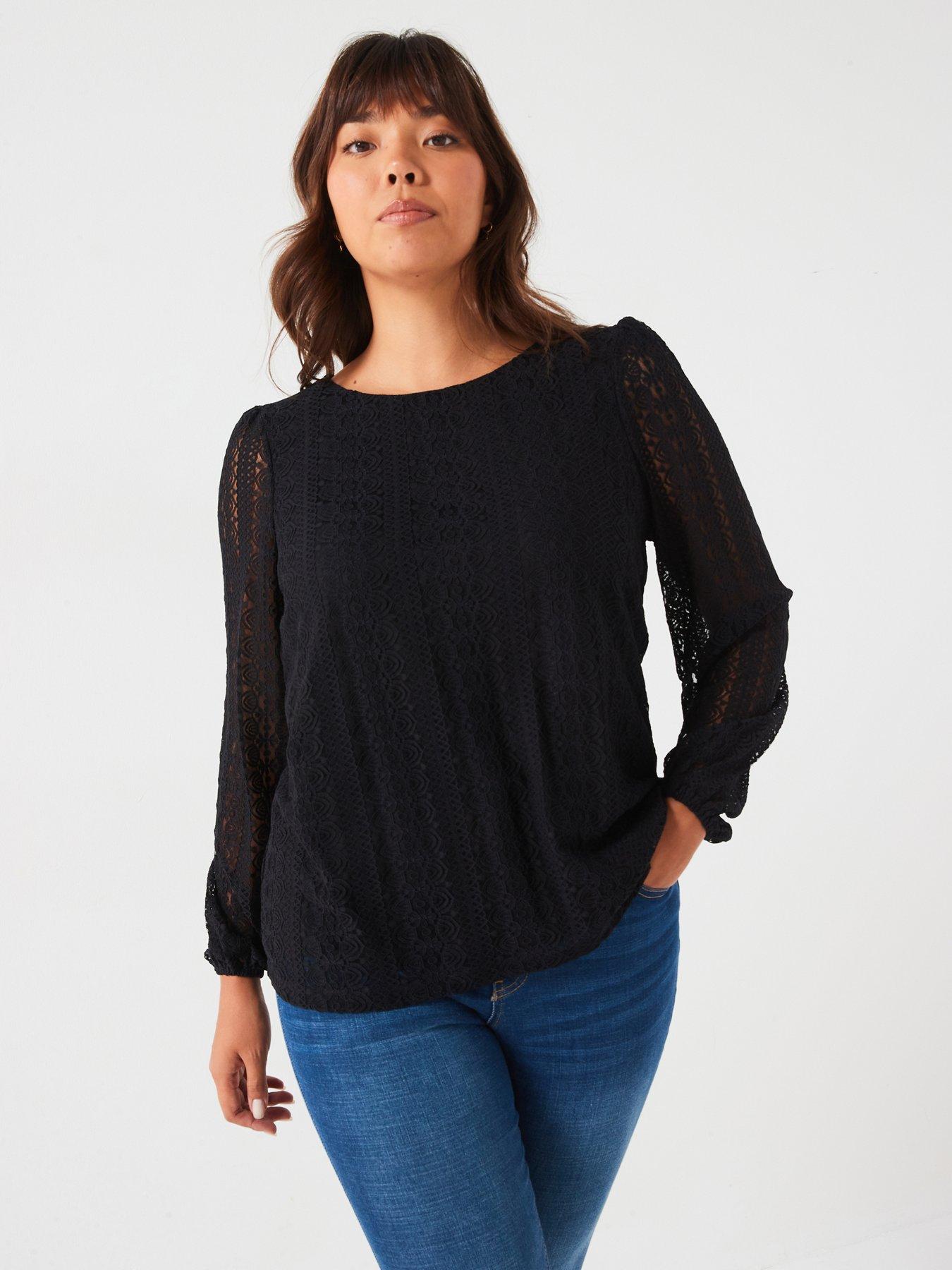 v-by-very-curve-all-over-lace-blouse-black