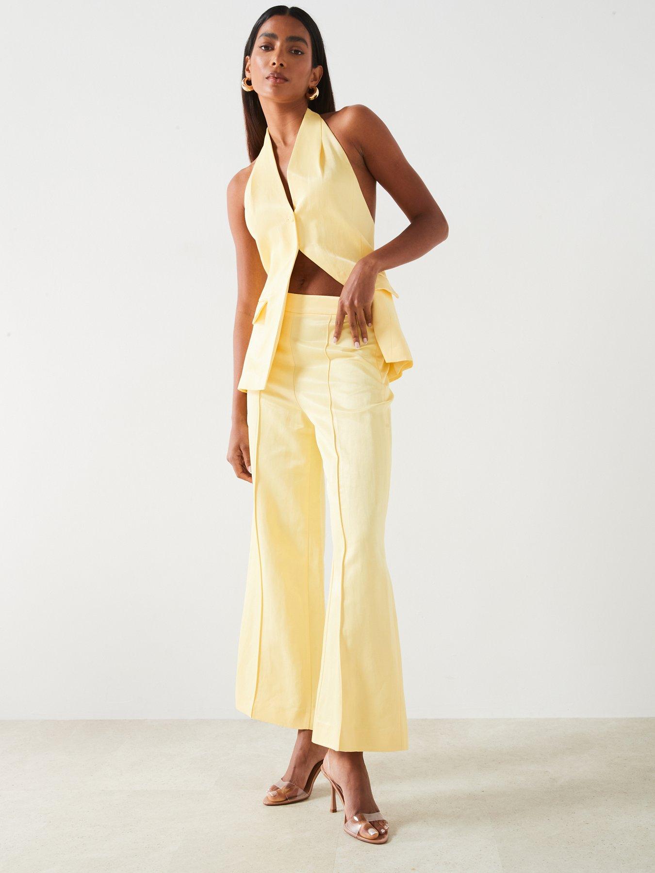 mango-flared-trousers-yellowback