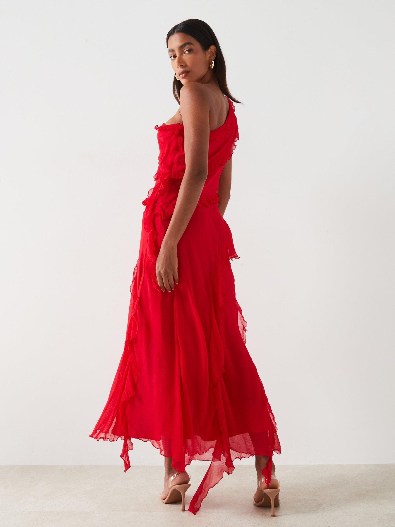 mango-nbspasymmetric-ruffled-maxinbspdress-redstillFront