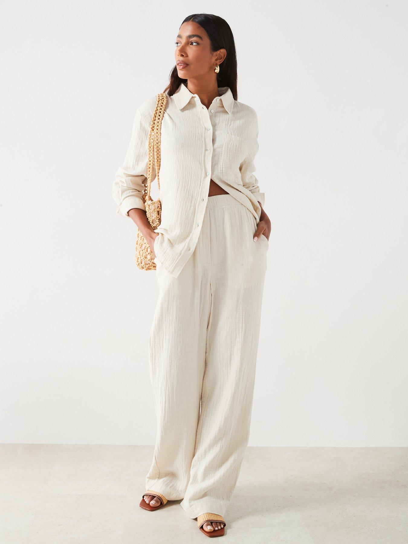 mango-cotton-wide-leg-trousers-creamoutfit