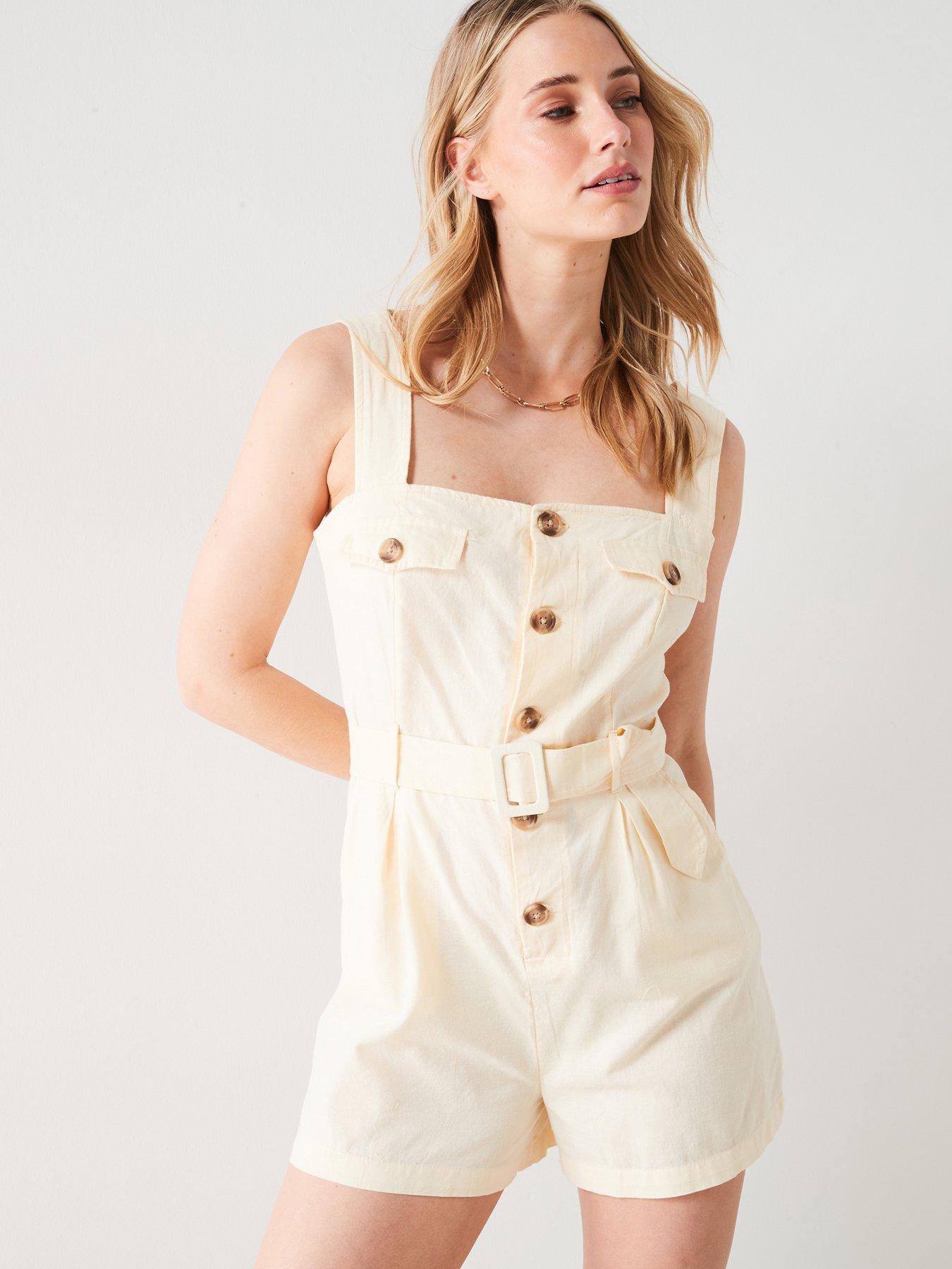 mango-short-jumpsuit-with-buttons