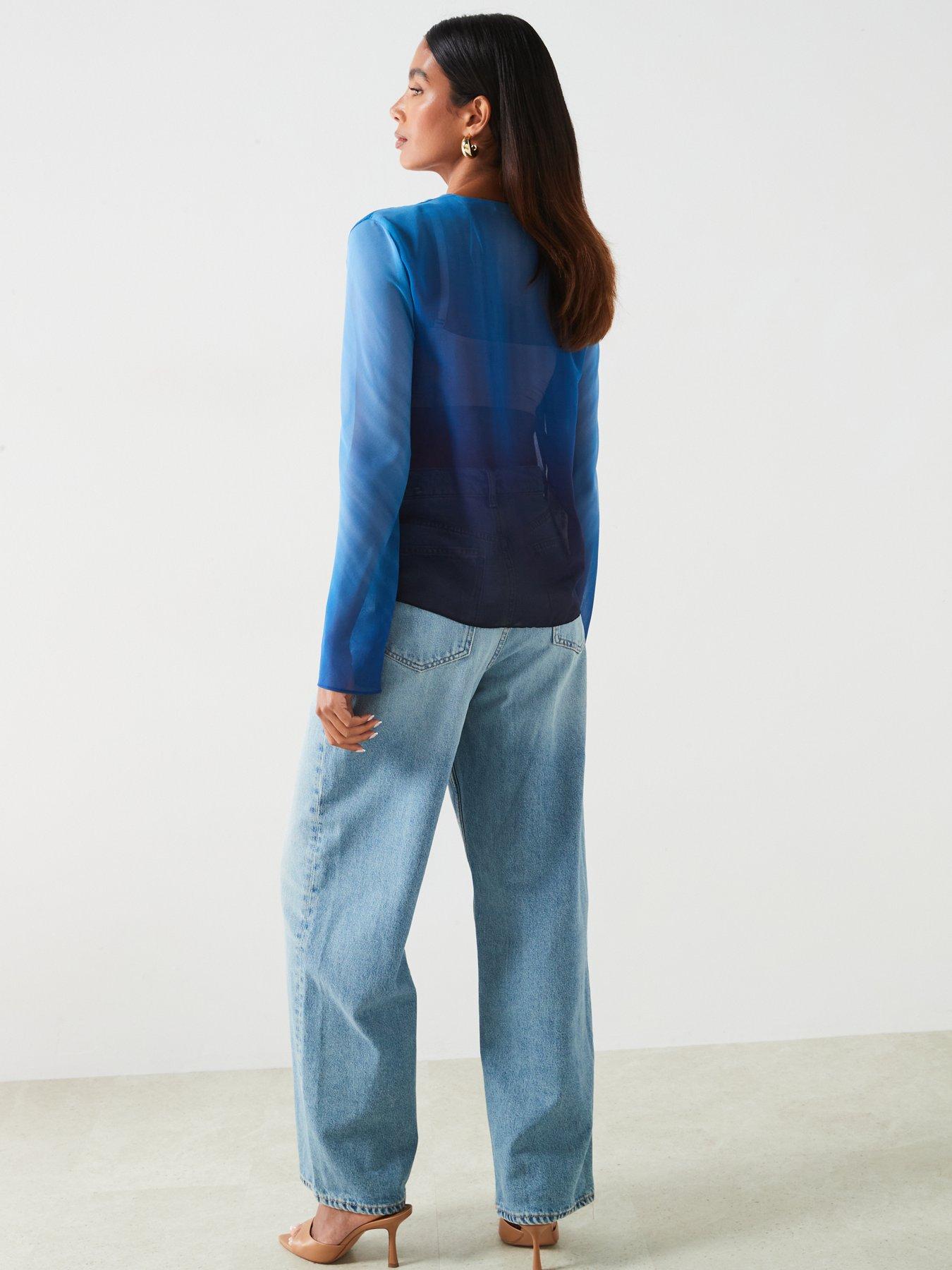 mango-cielo-ombre-seminbspsheer-blousenbsp-blueoutfit