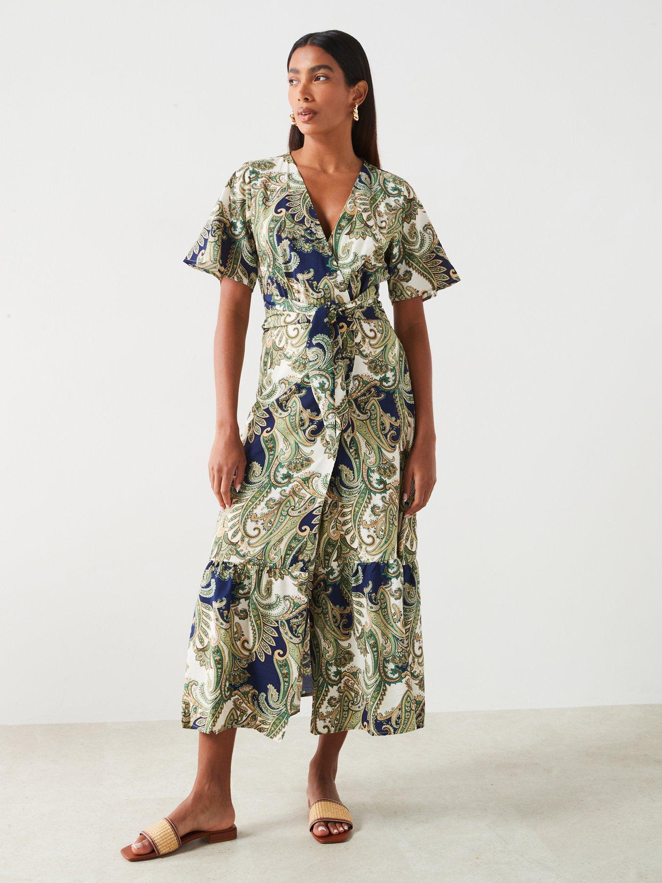 mango-printed-wrap-midi-dress-multi