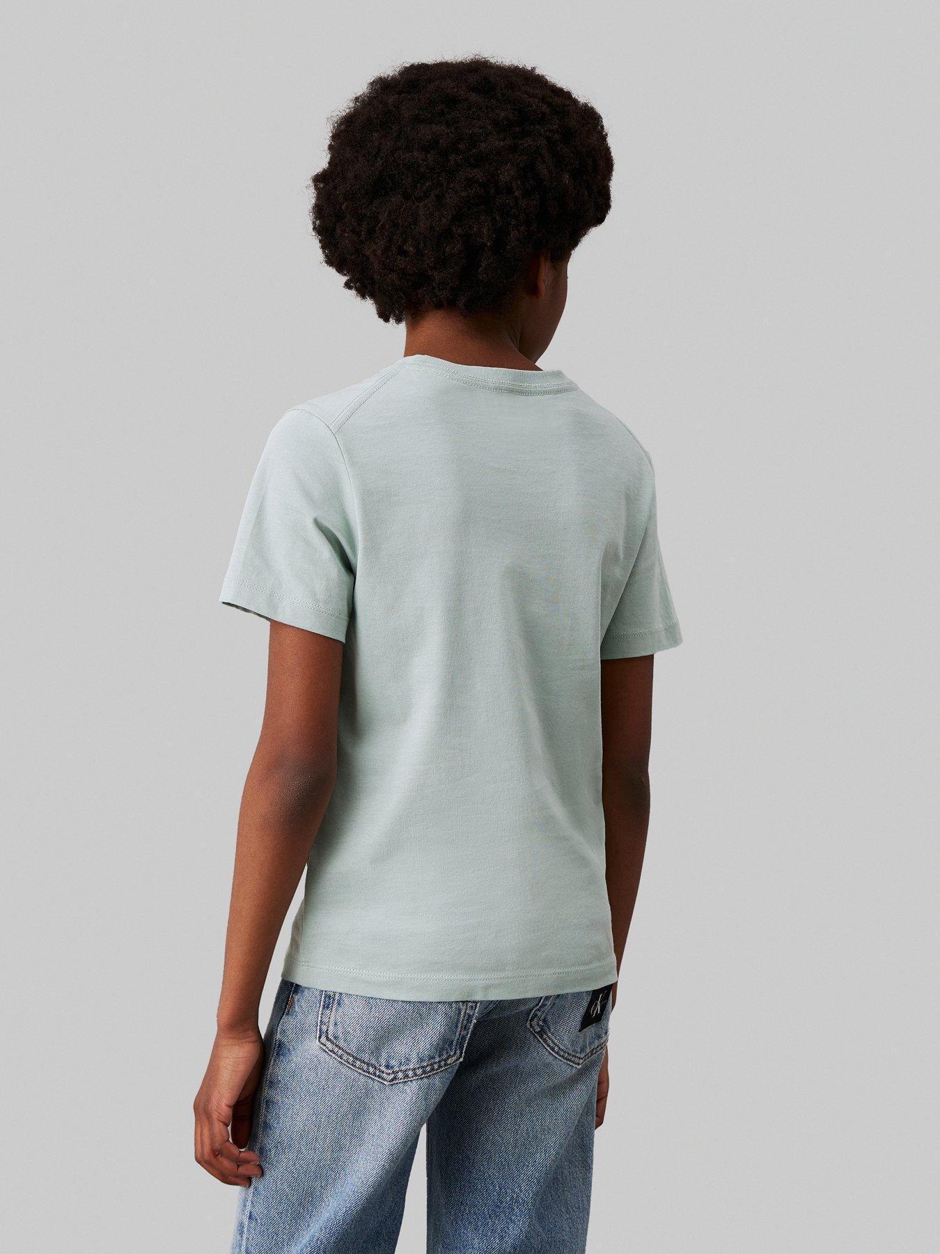 calvin-klein-jeans-boys-chest-monologo-short-sleeve-t-shirt-greenstillFront