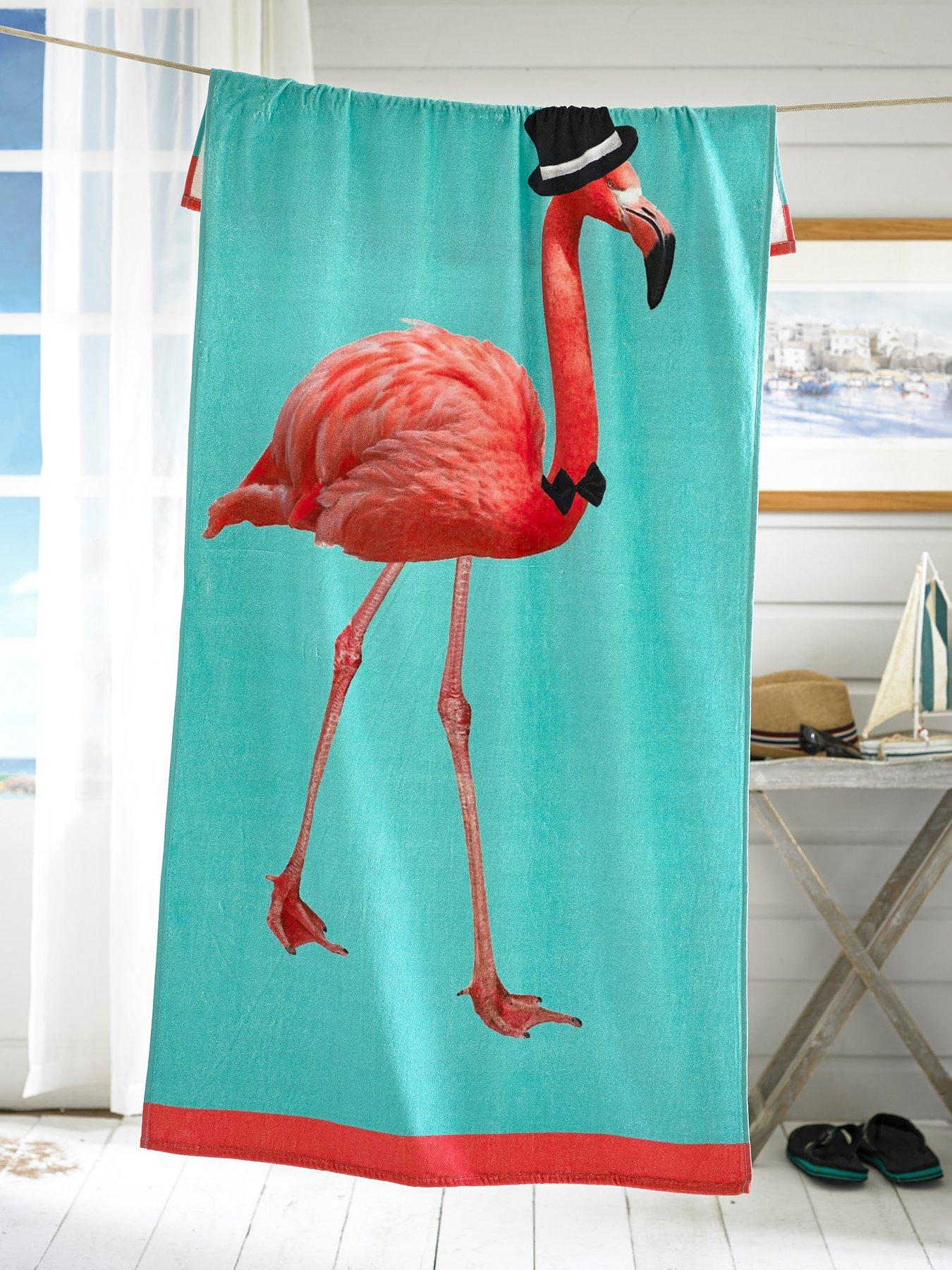 undefined Flamingo Beach Towel