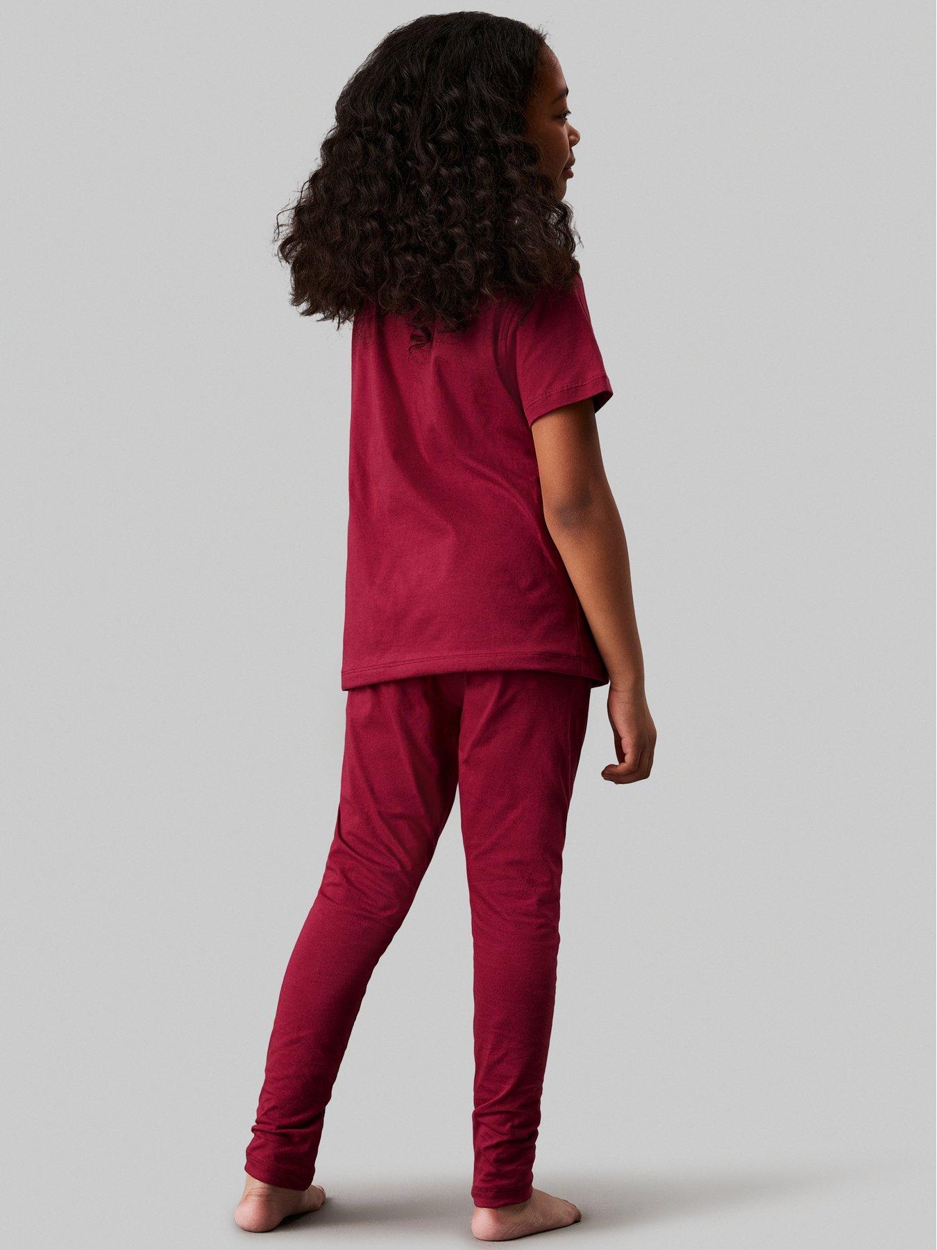 calvin-klein-girls-legging-pyjama-set-redstillFront