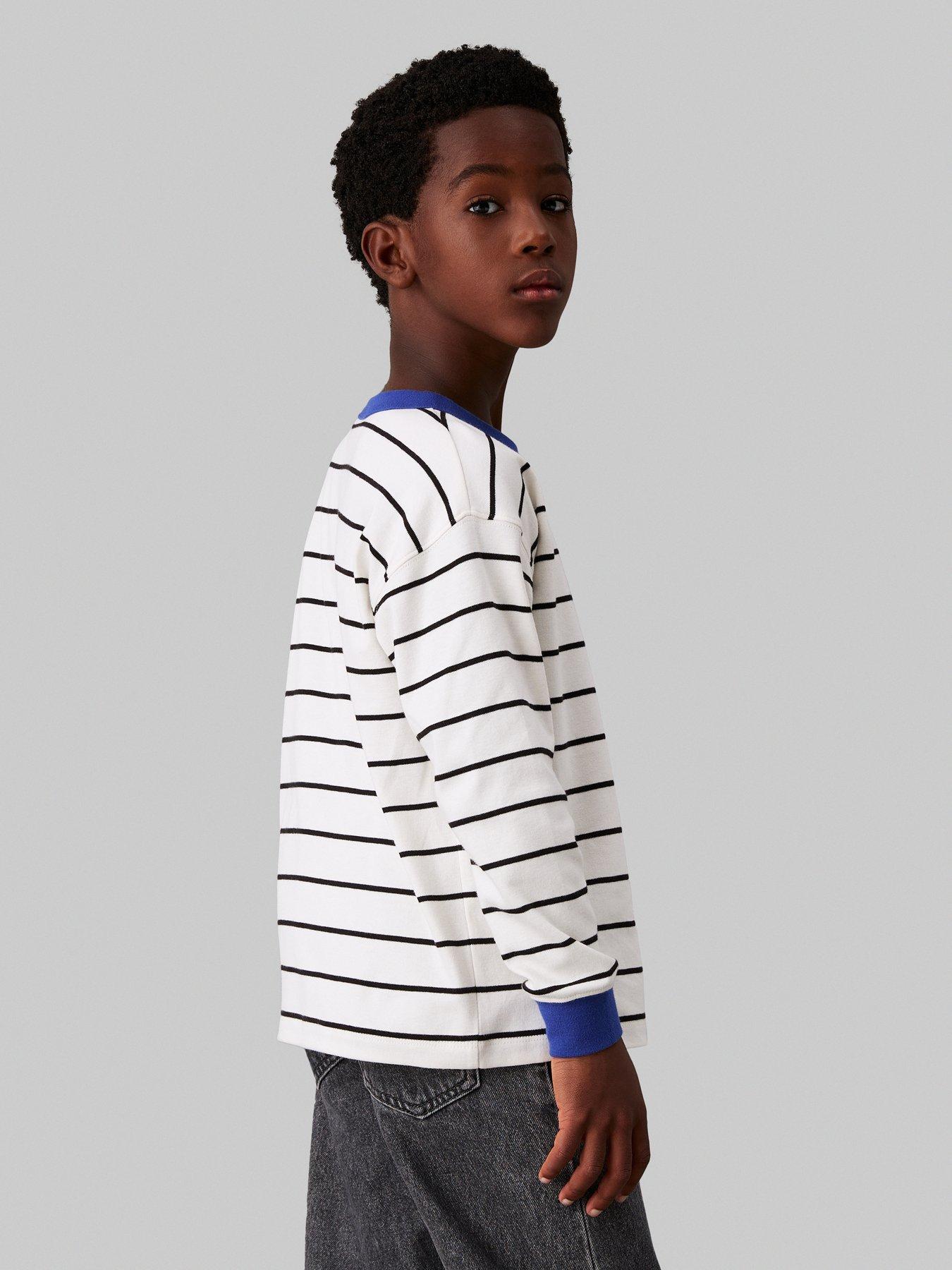 calvin-klein-jeans-boys-ringer-mono-striped-long-sleeve-t-shirt-creamstillFront